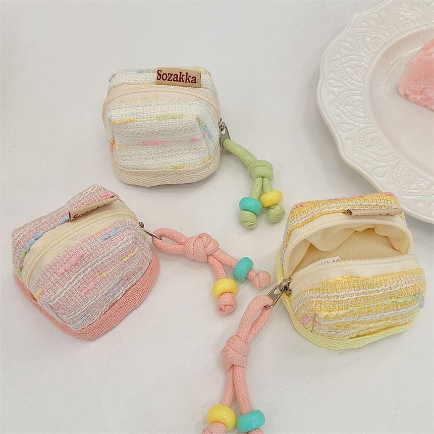 Striped Earphone Pouch Product Image