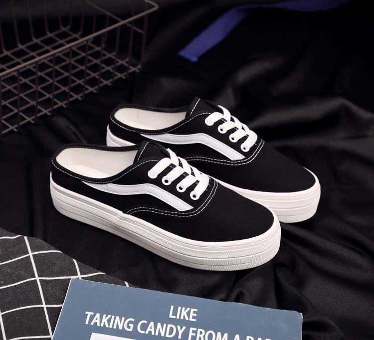 Canvas Mule Sneakers Product Image