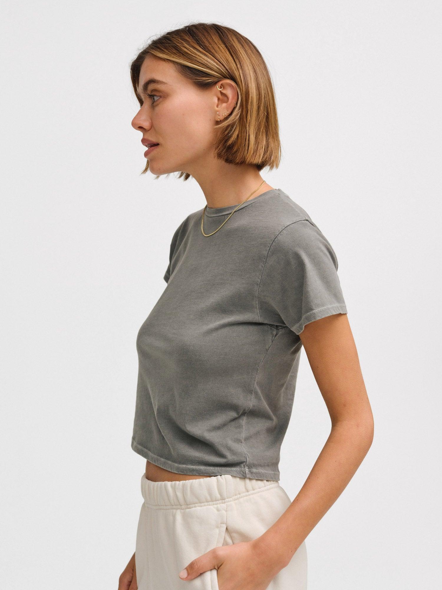 Organic Cotton Shrunken Tee Female Product Image