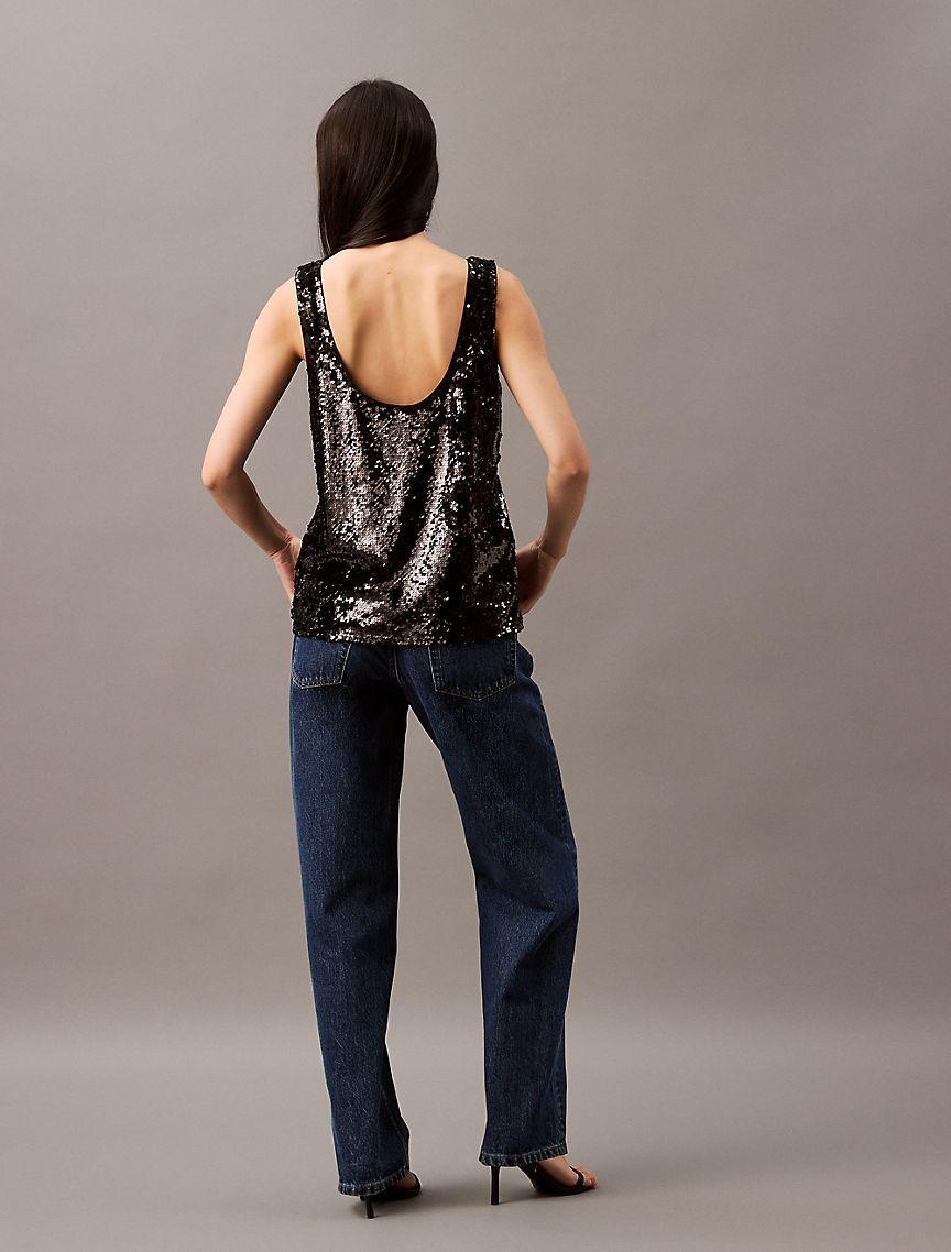 Sequin Tank Top Product Image