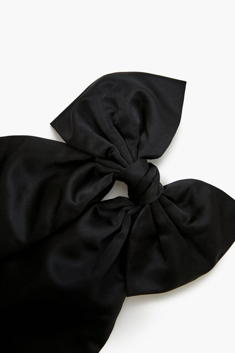 Satin Bow Hair Barrette | Forever 21 Product Image