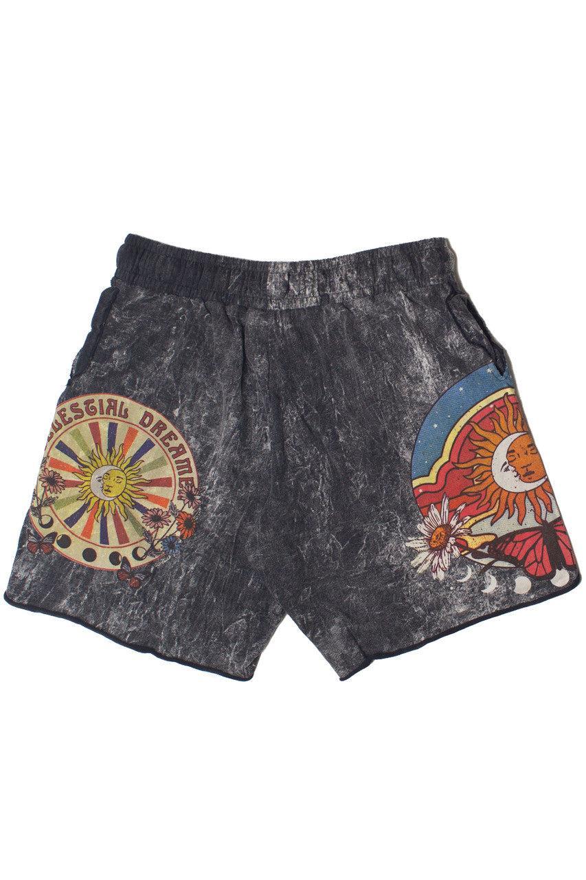Celestial Dreaming Printed Sweatshorts Product Image