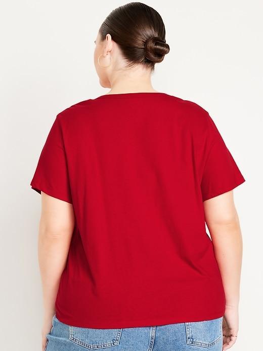 EveryWear V-Neck T-Shirt Product Image