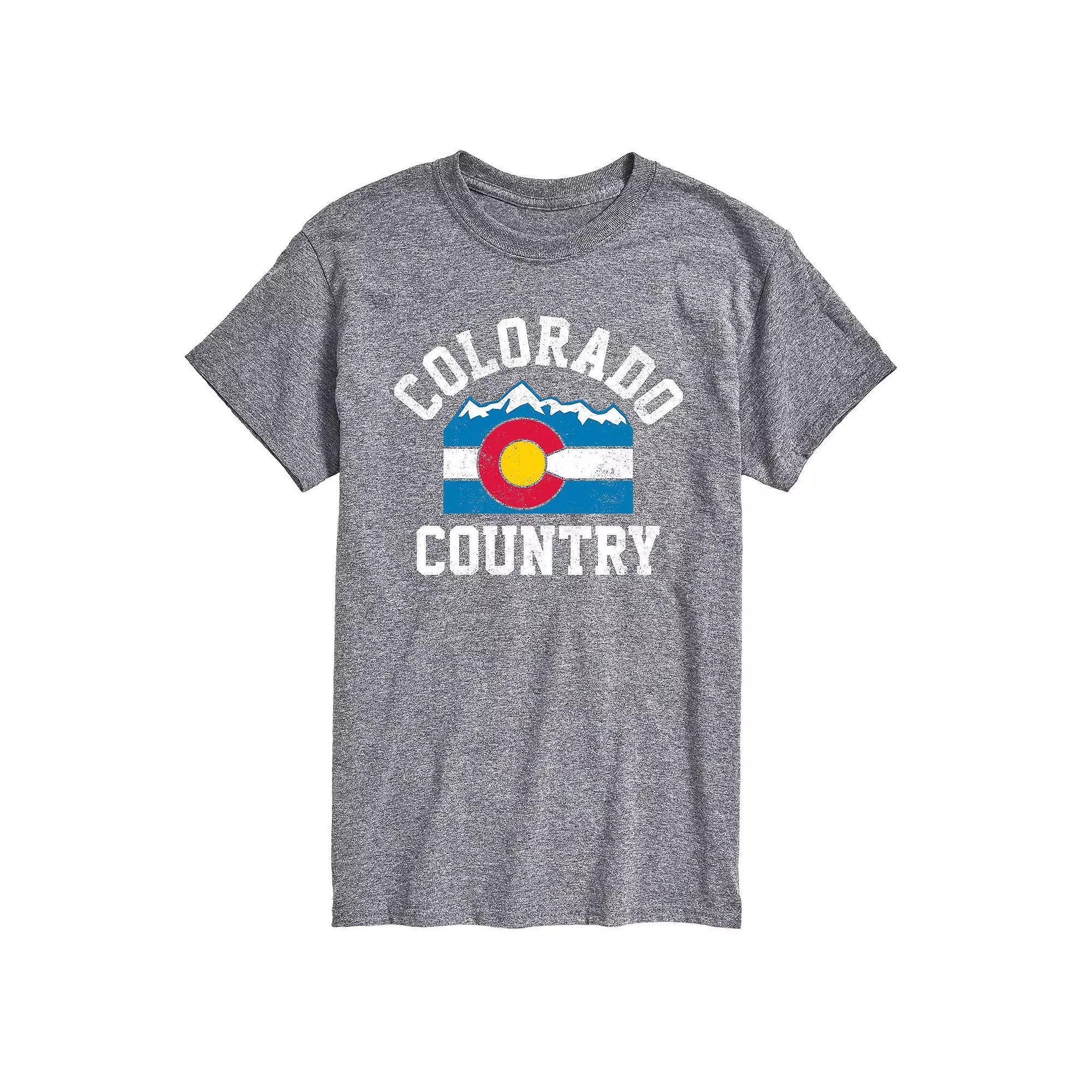 Men's Colorado Country Tee, Size: Large, Gray Product Image