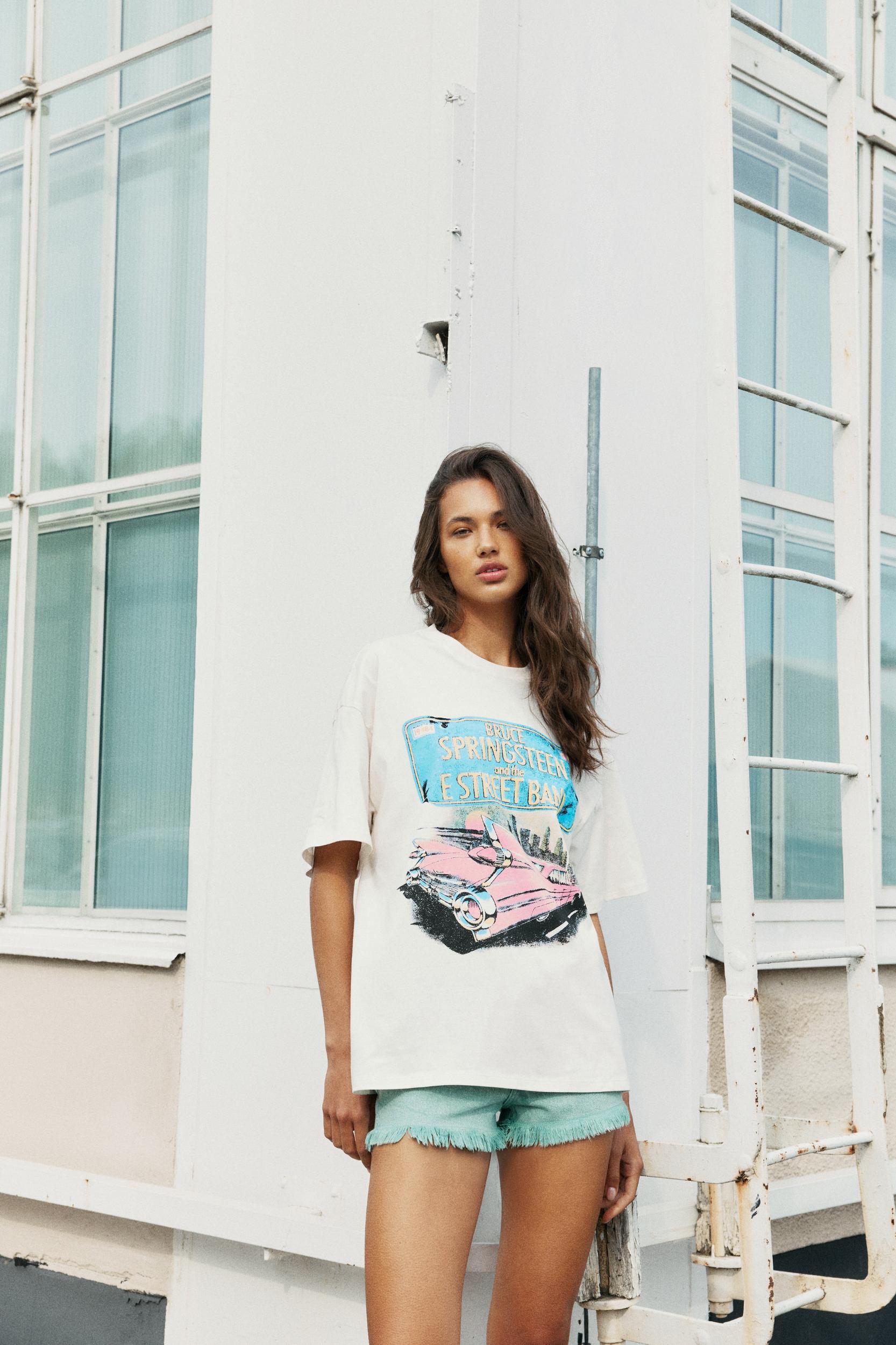 Oversized Printed T-Shirt Product Image