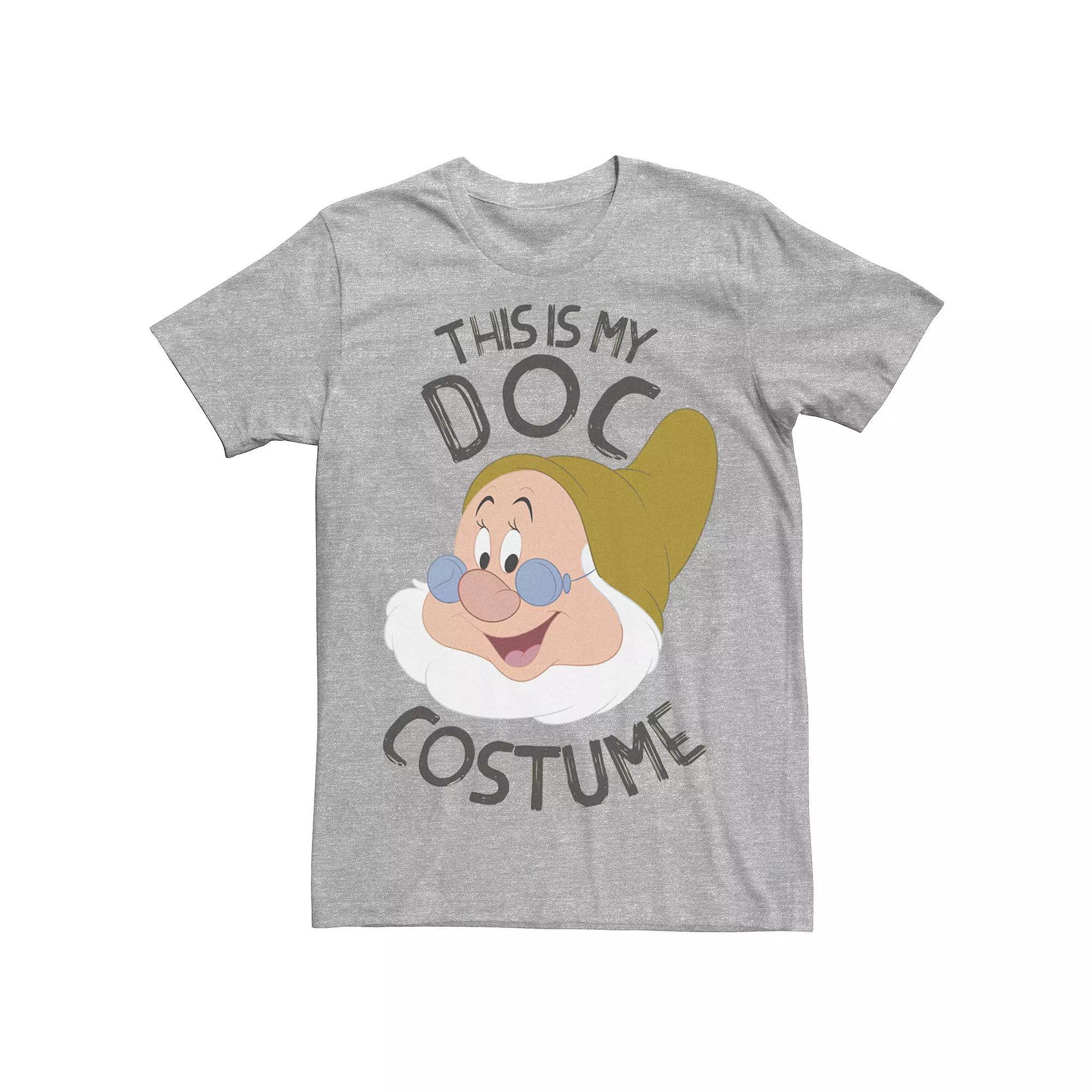 Men's Disney's Snow White and the Seven Dwarfs This Is My Doc Costume Halloween Tee,  Product Image