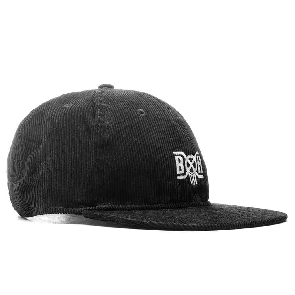 Corduroy Logo Cap - Black Male Product Image