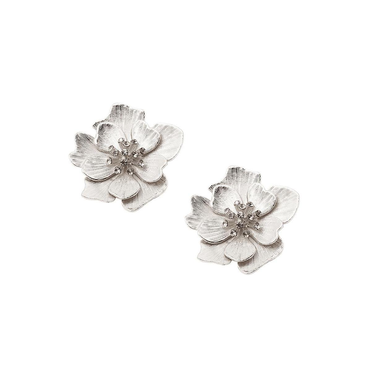 Sohi Womens Flower Stud Earrings Product Image