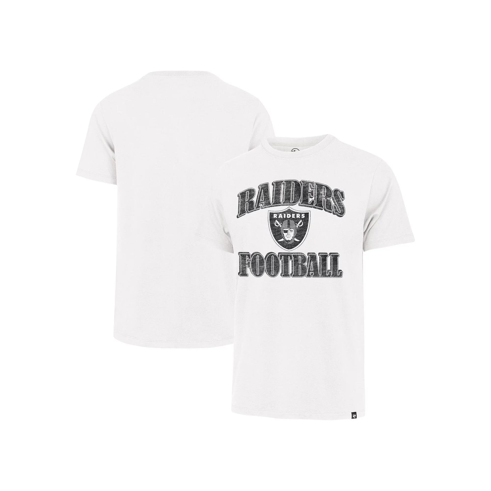 Mens 47 White Las Vegas Raiders Overrun Franklin T-Shirt Product Image