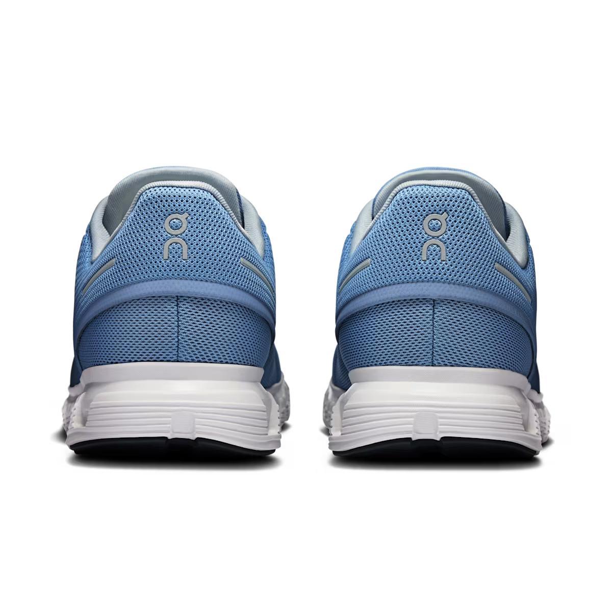 On Running Mens Cloud 6 - Chambray White Product Image