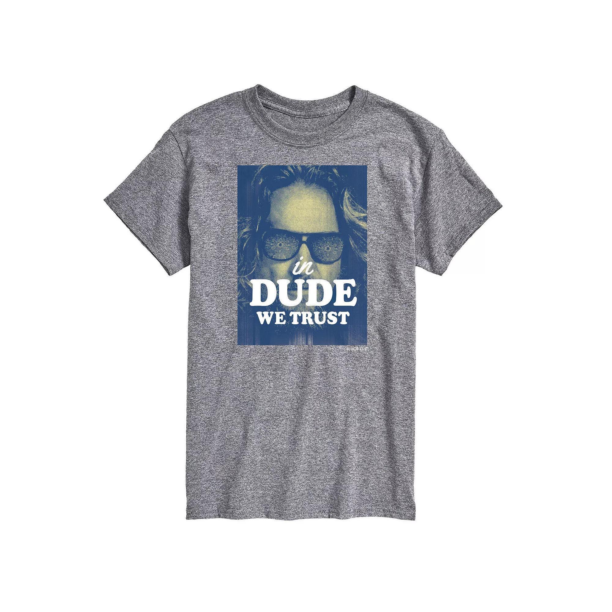 Big & Tall The Big Lebowski In Dude We Trust, Men's, Size: 5XB, Gray Product Image