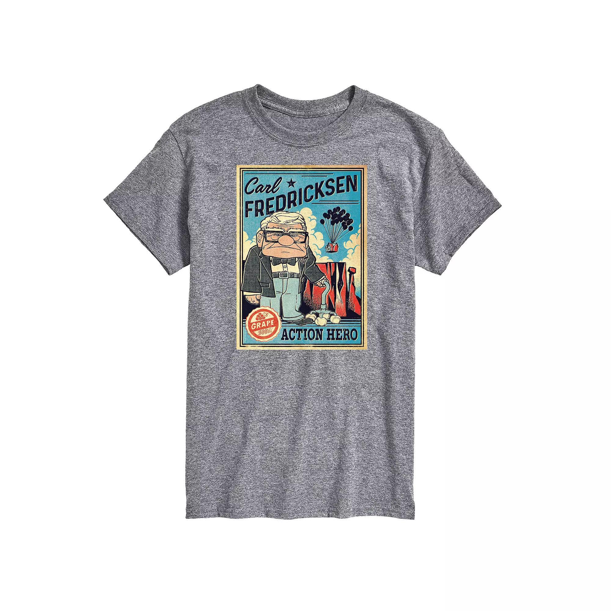 Disney / Pixar's UP Big & Tall Carl Graphic Tee, Men's,  Product Image