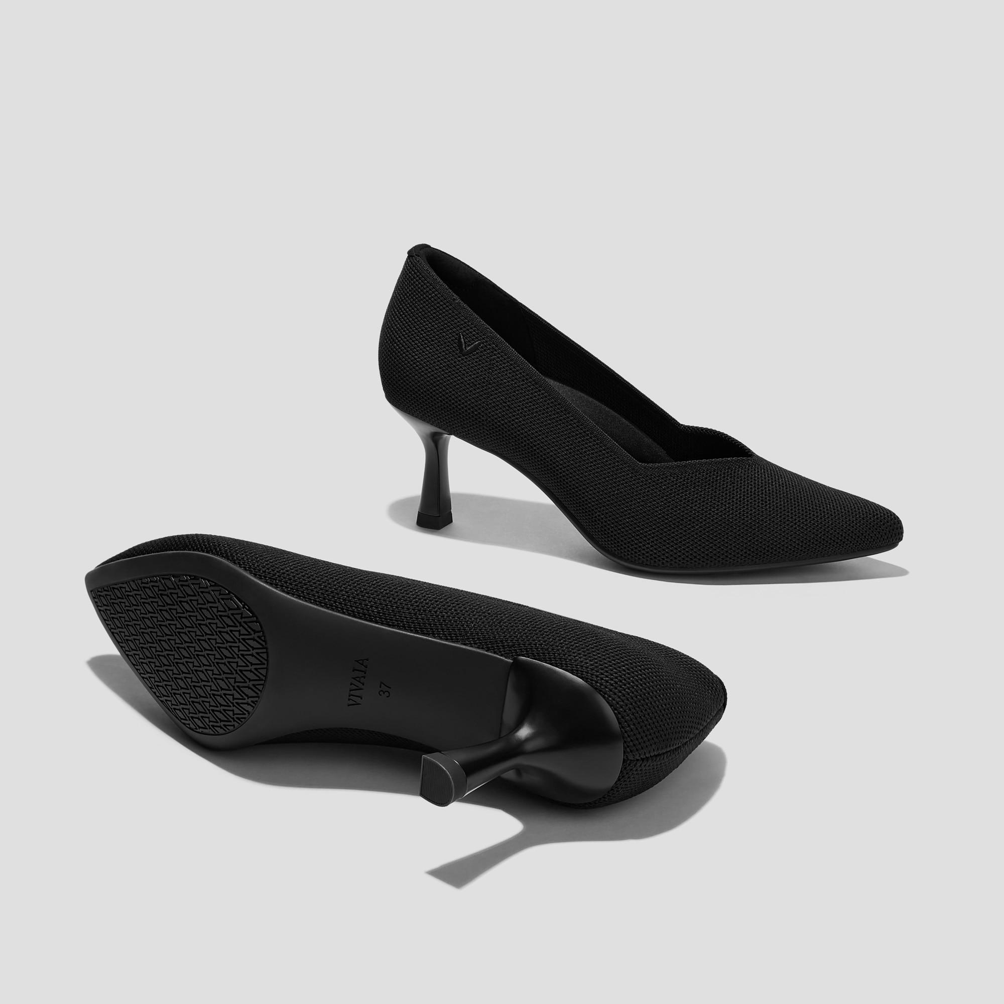 Pointed-Toe Mid Heels (Anna) Product Image