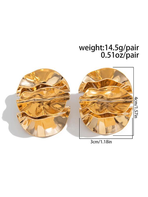 Normcore Geometric Drop Earrings Product Image