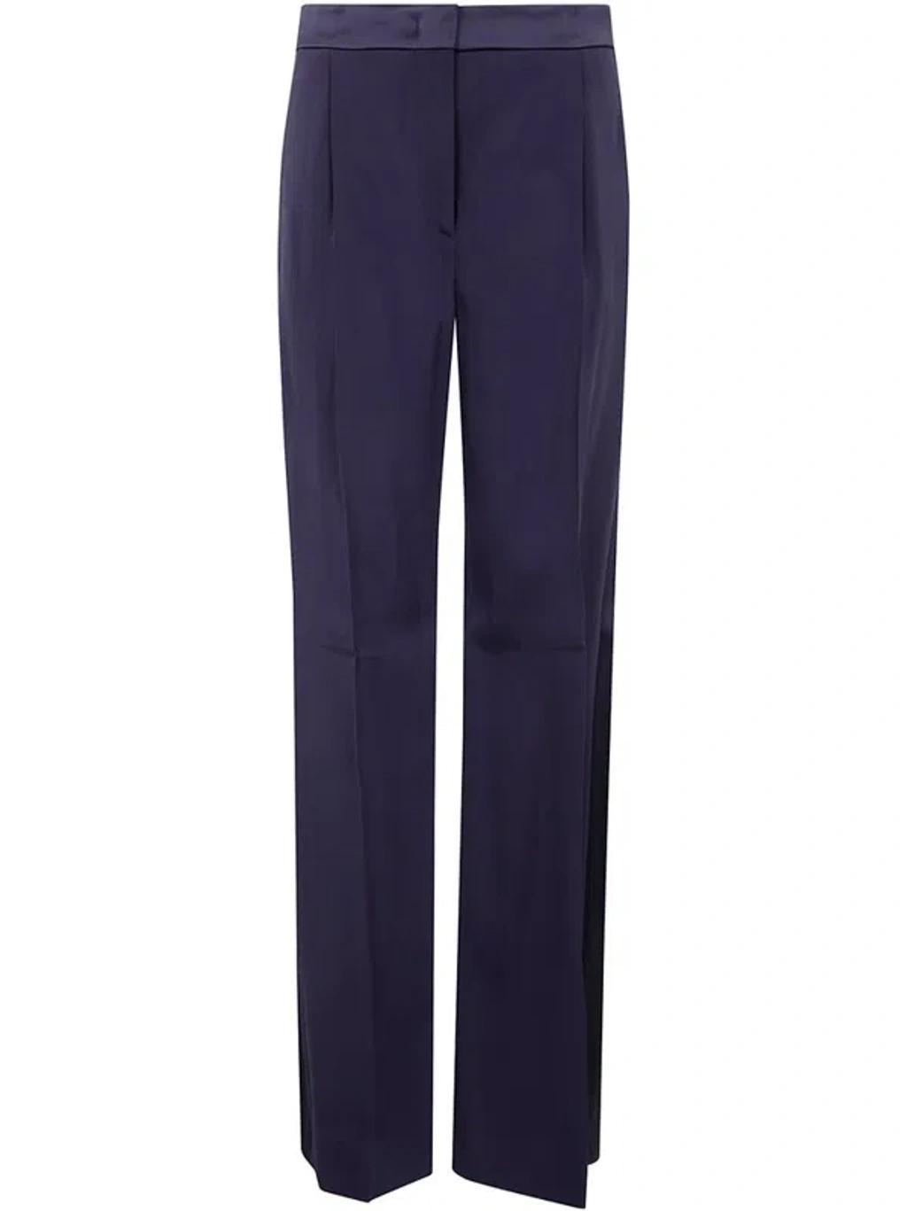 ALBERTA FERRETTI Pants  Woman Color Blue Product Image