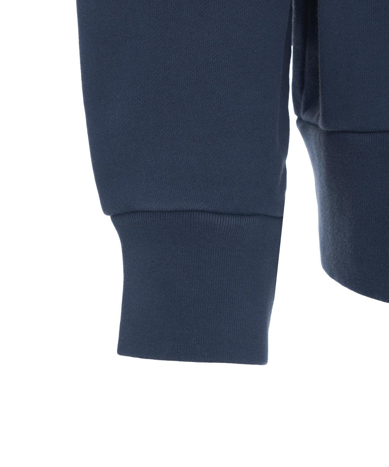 Zip hoodie with embroidered logo Product Image