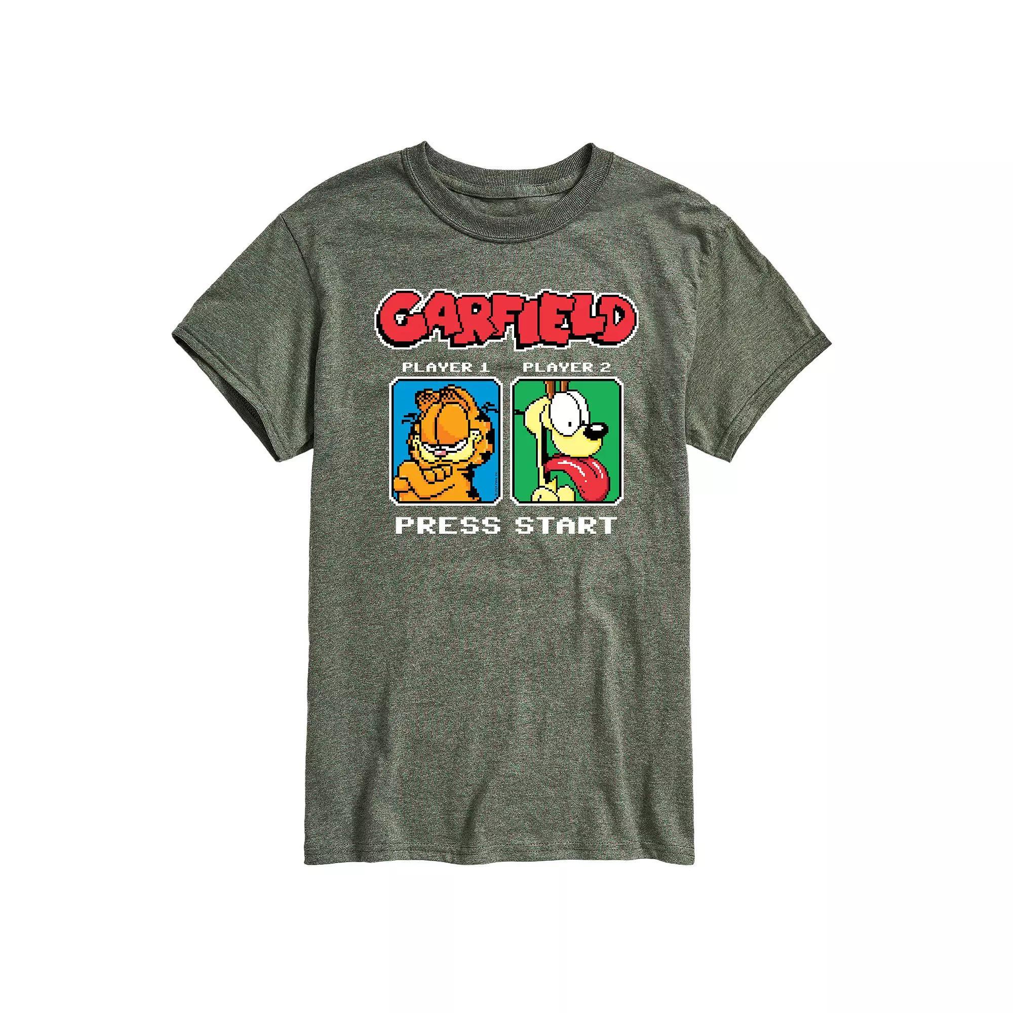 Men's Garfield Odie Game On Graphic Tee,  Product Image