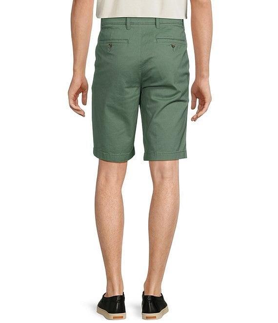 Roundtree & Yorke The Cloud Short Collection 11#double; Flat Front Washed Chino Shorts Product Image