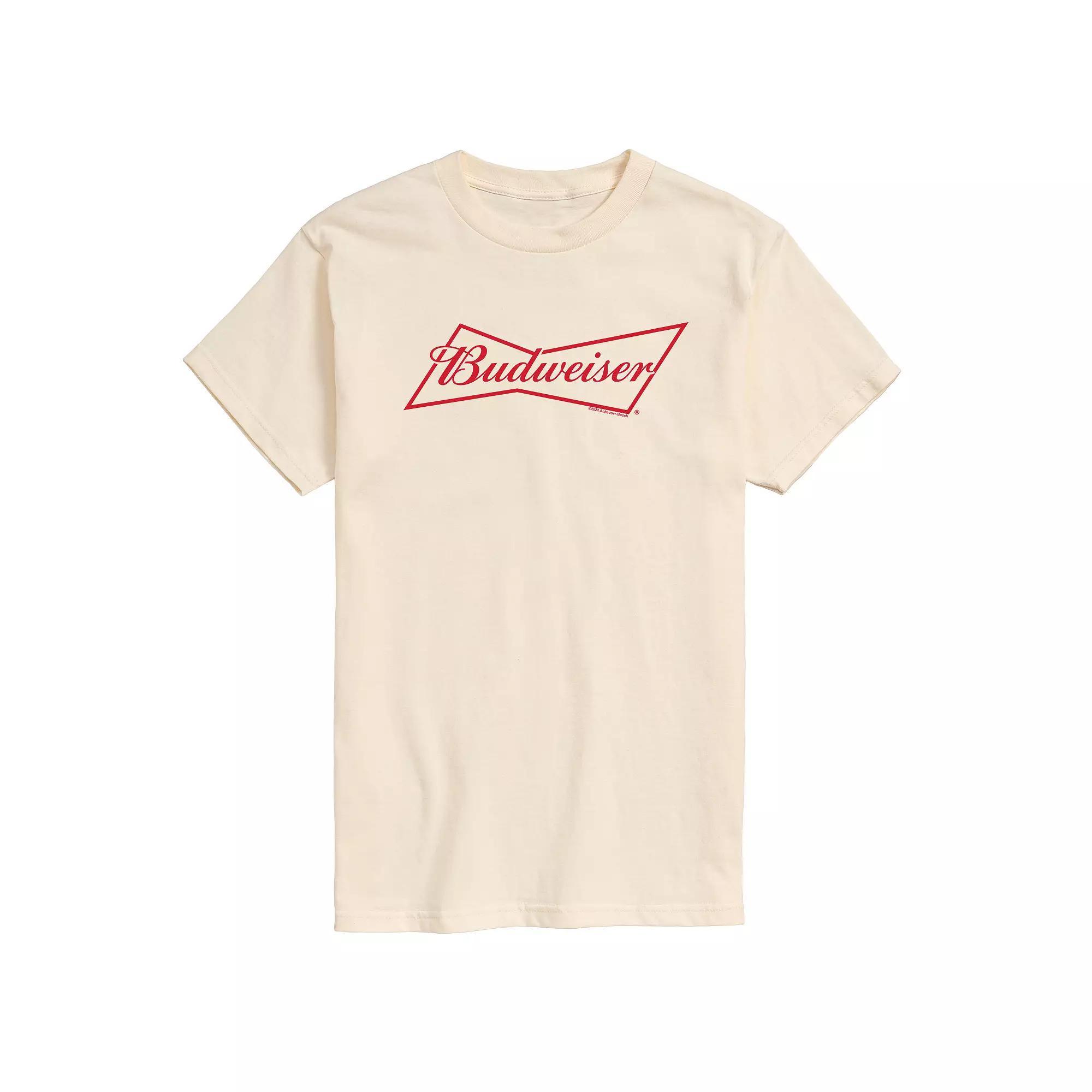 Big & Tall Budweiser Bowtie Logo Graphic Tee, Men's,  Product Image