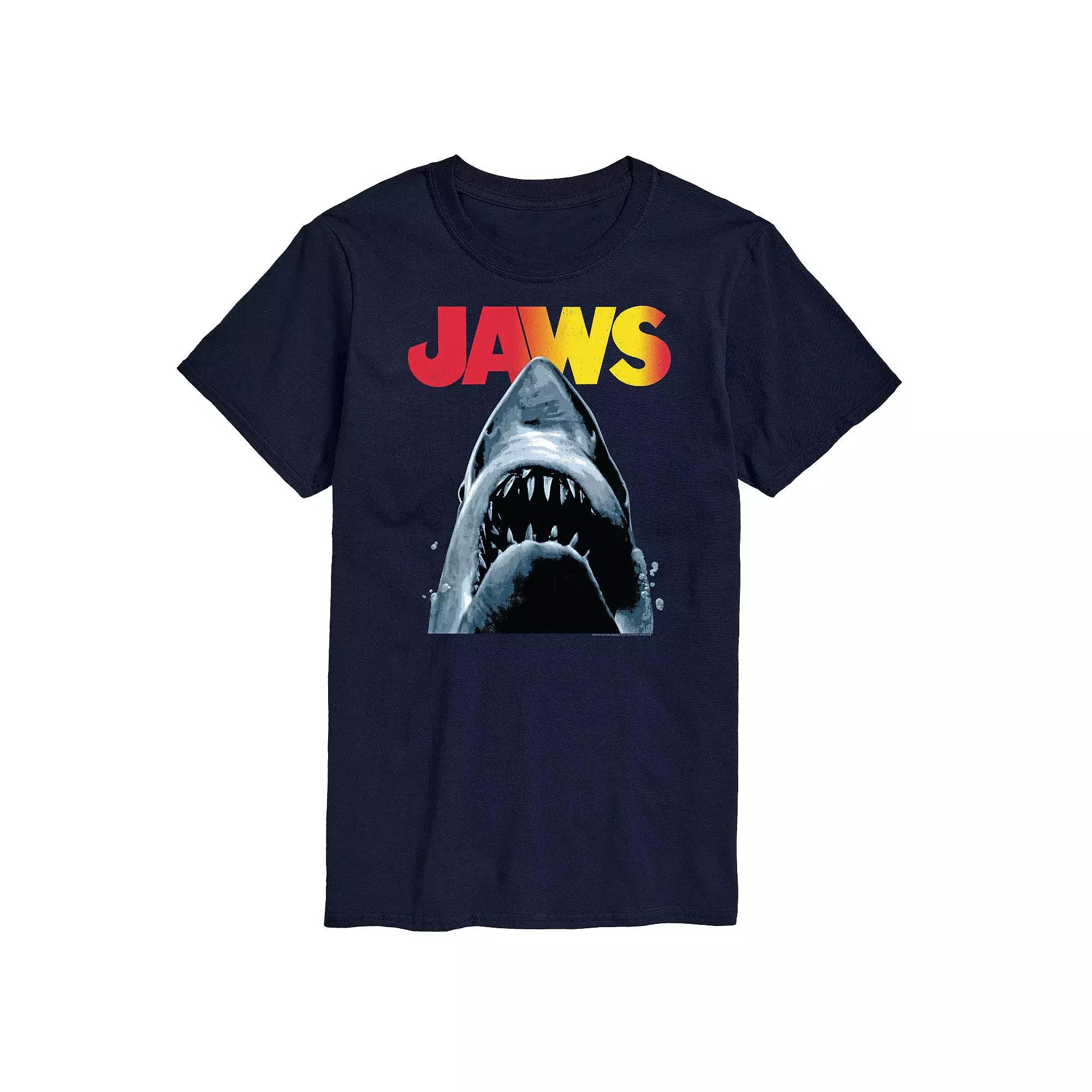 Big & Tall Jaws Tee, Men's, Size: 4XB, Blue Product Image