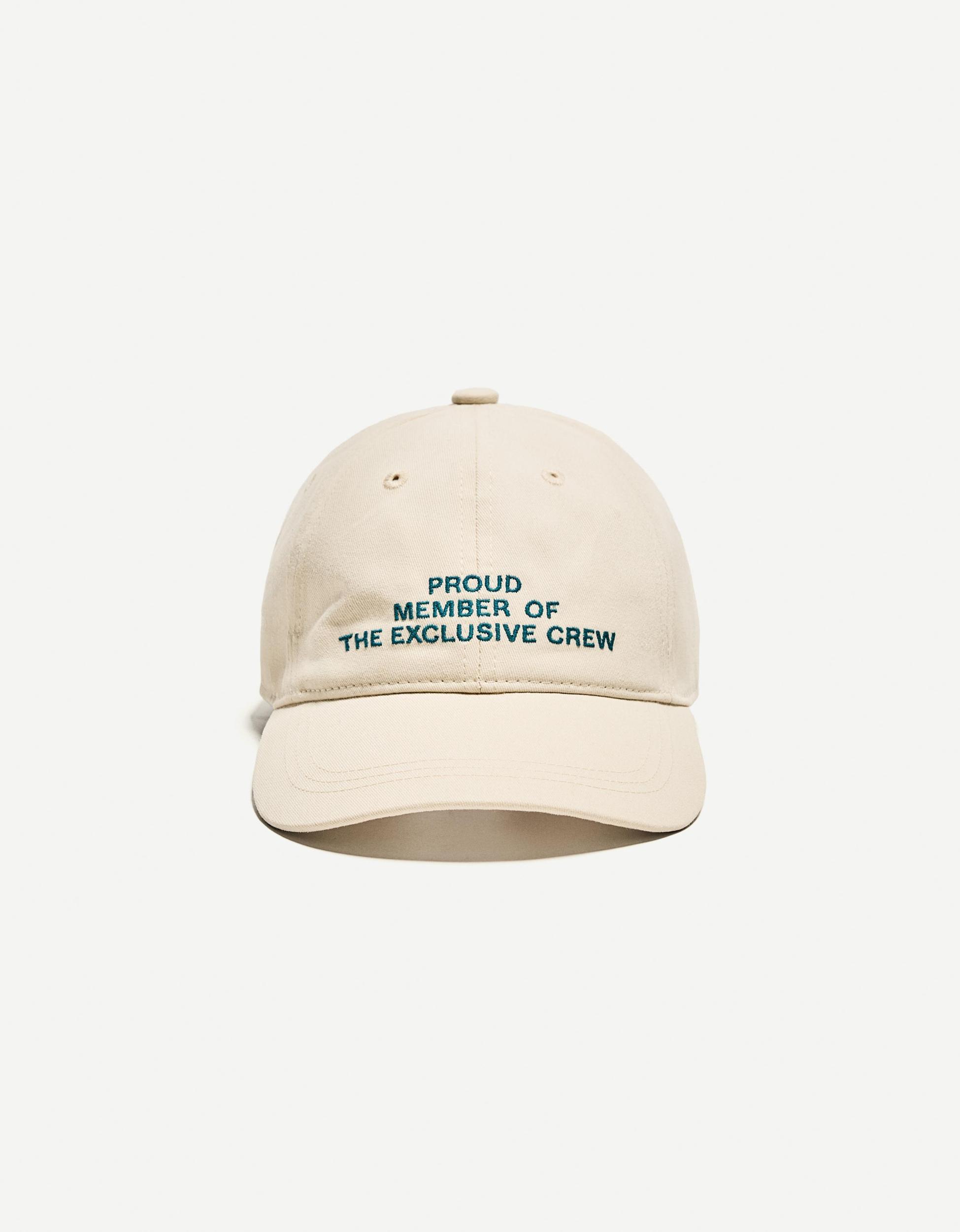 Embroidered cap Product Image