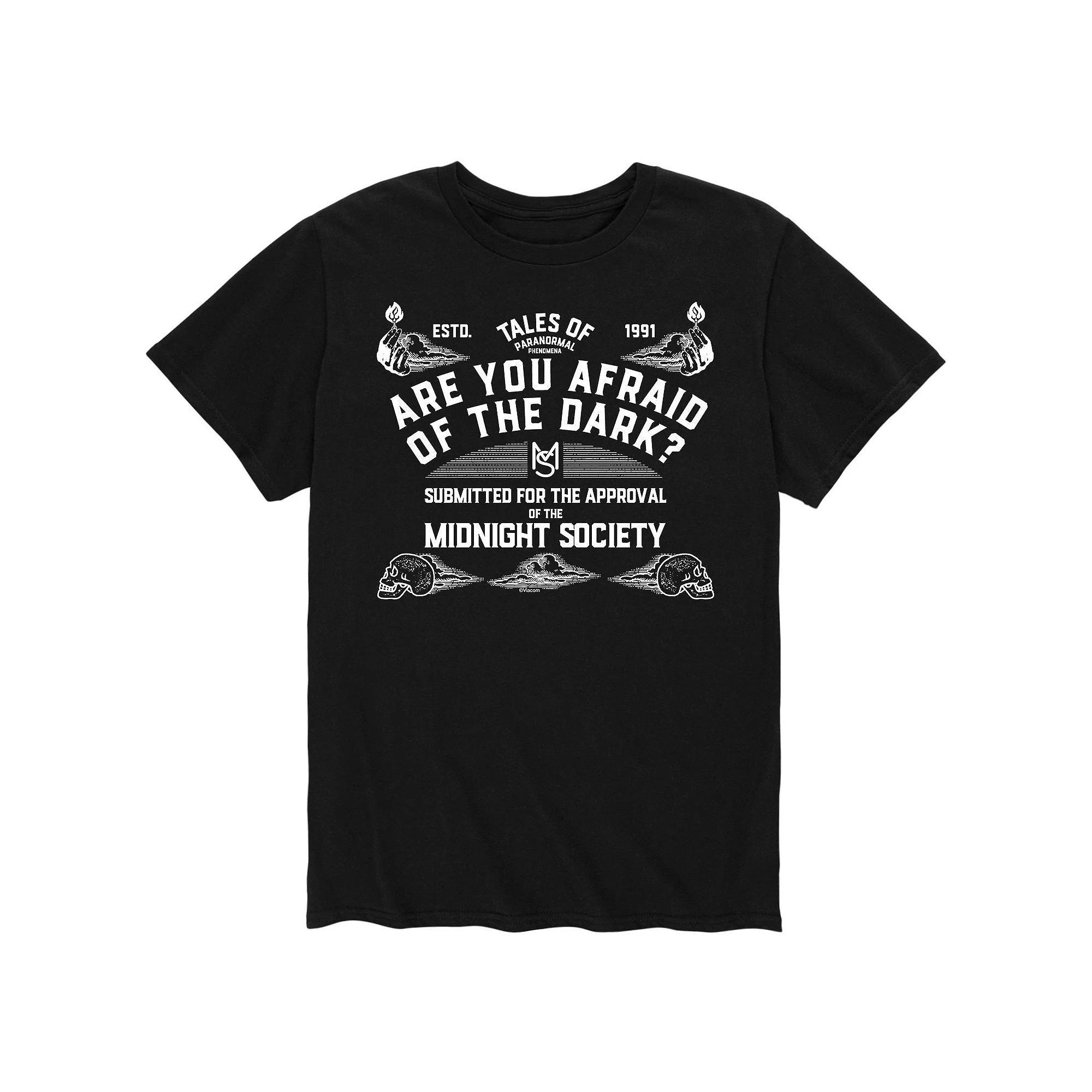 Men's Afraid Of The Dark Society Ouija Board Tee,  Product Image