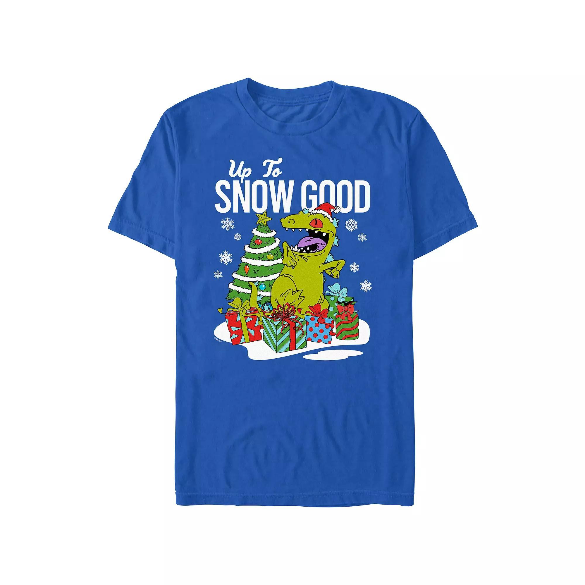 Men's Rugrats Reptar Up To Snow Good Graphic Tee,  Product Image