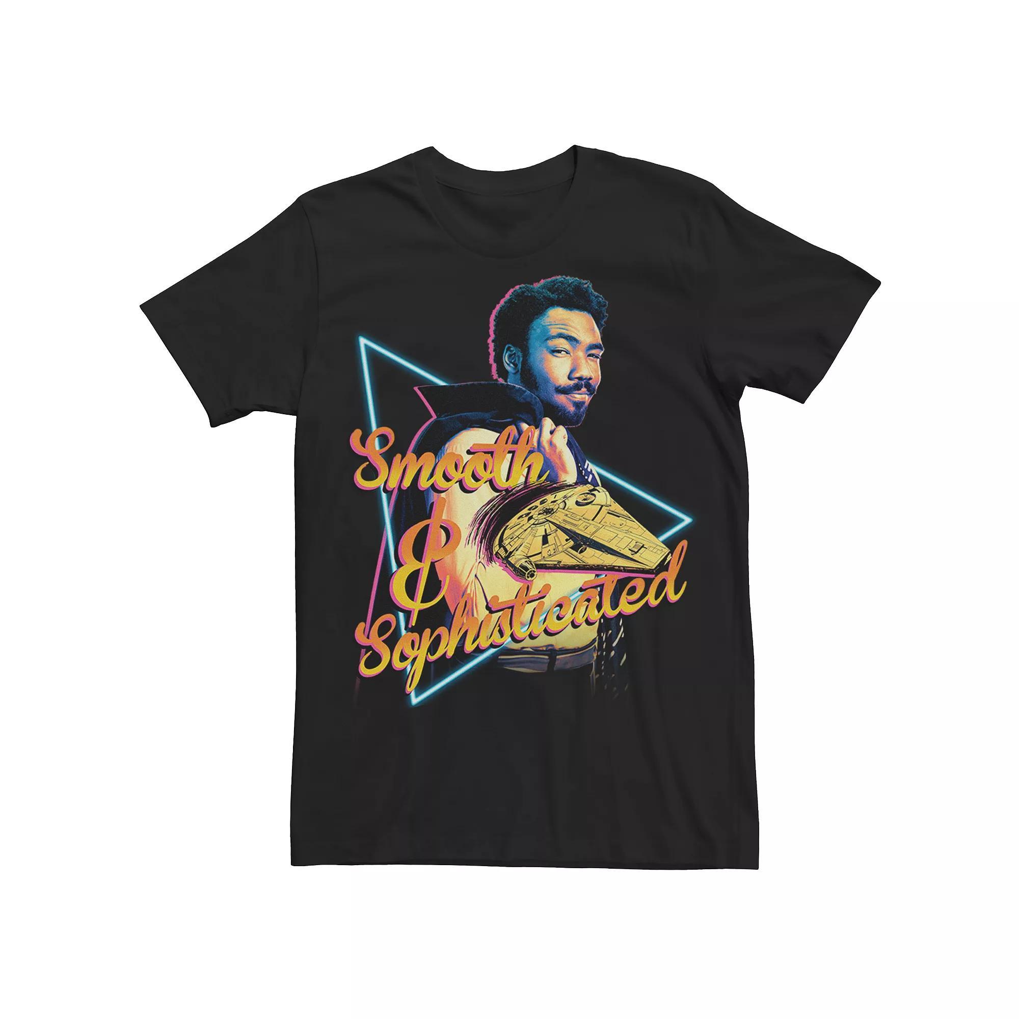 Men's Star Wars Han Solo Smooth Lando Tee, Size: XL, Black Product Image