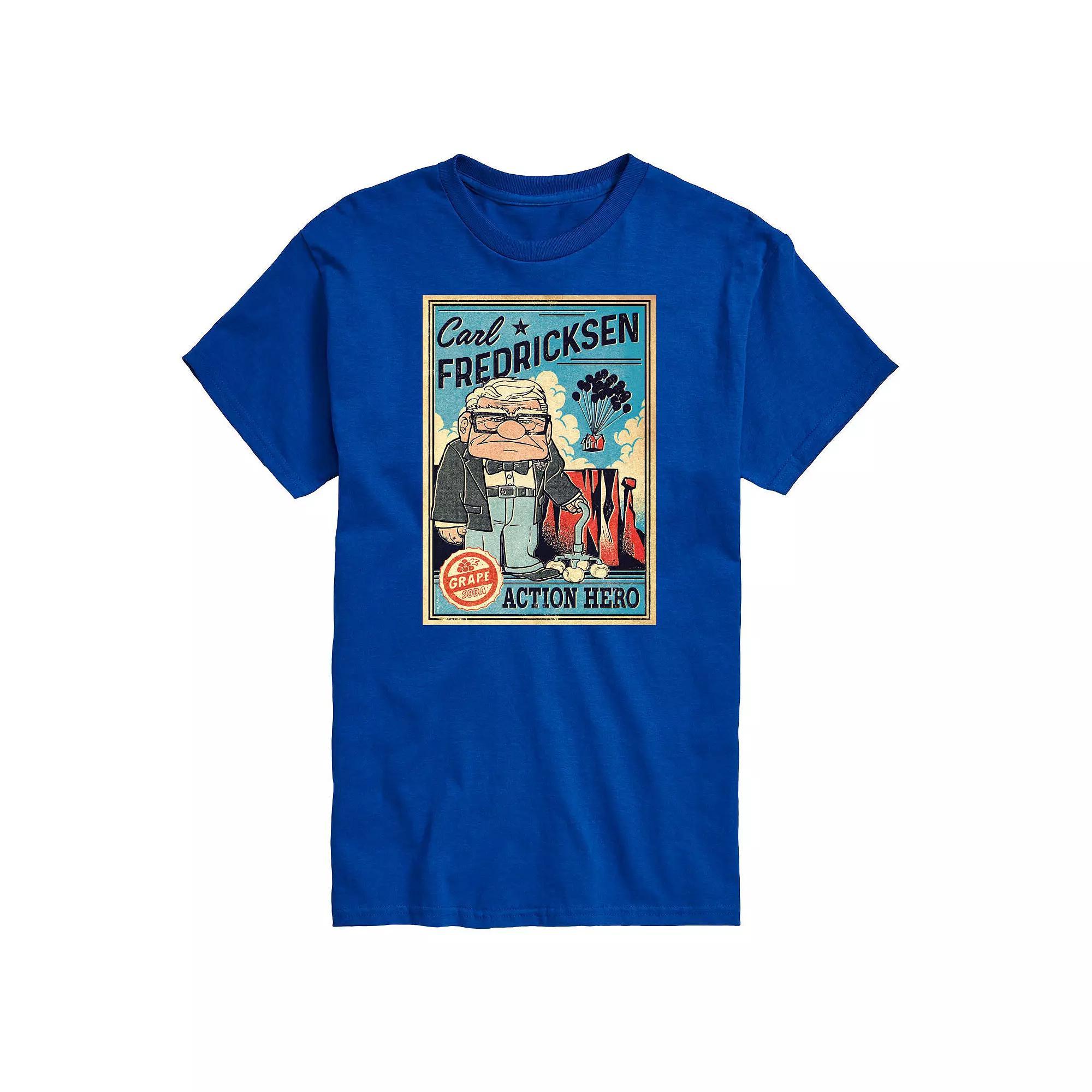 Disney / Pixar's UP Big & Tall Carl Graphic Tee, Men's,  Product Image