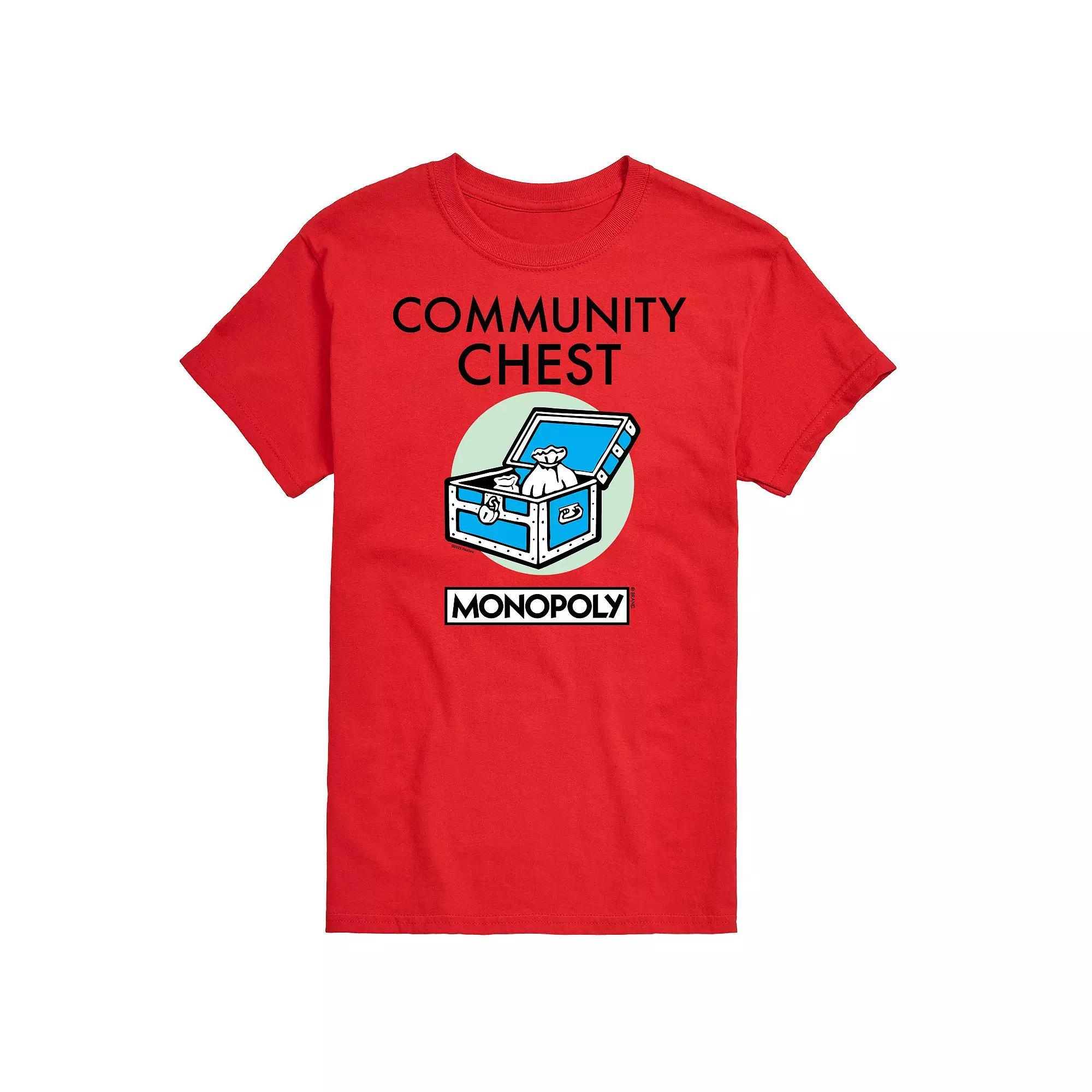 Men's Monopoly Community Chest Graphic Tee,  Product Image