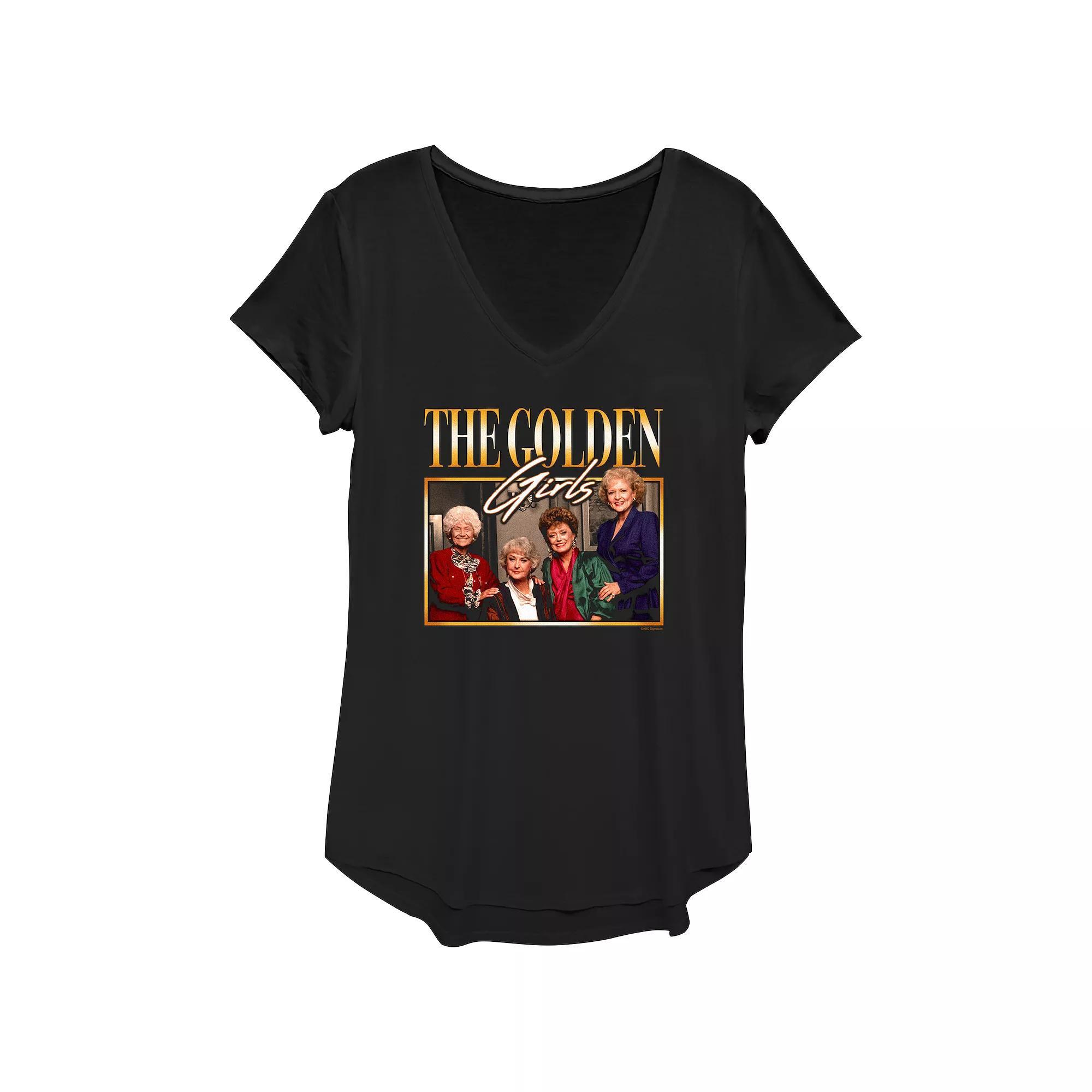 Women's The Golden Girls Classic Portrait Graphic Tee,  Product Image