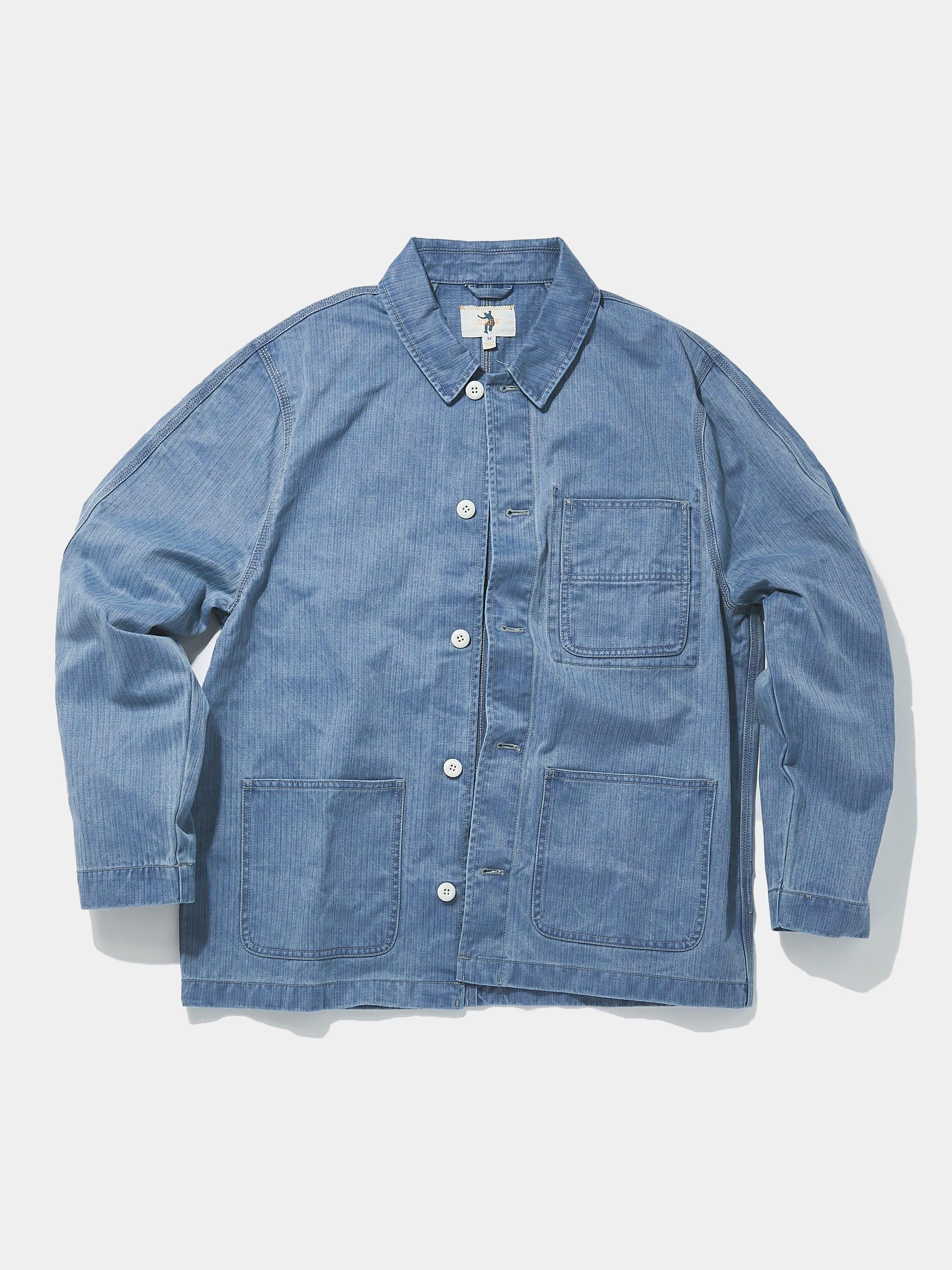 Union x J.Crew Chore Coat (Vintage Blue) Product Image