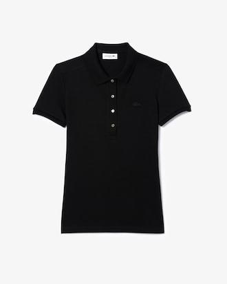 L.12.D Slim Fit Stretch Piqué Polo Shirt Product Image