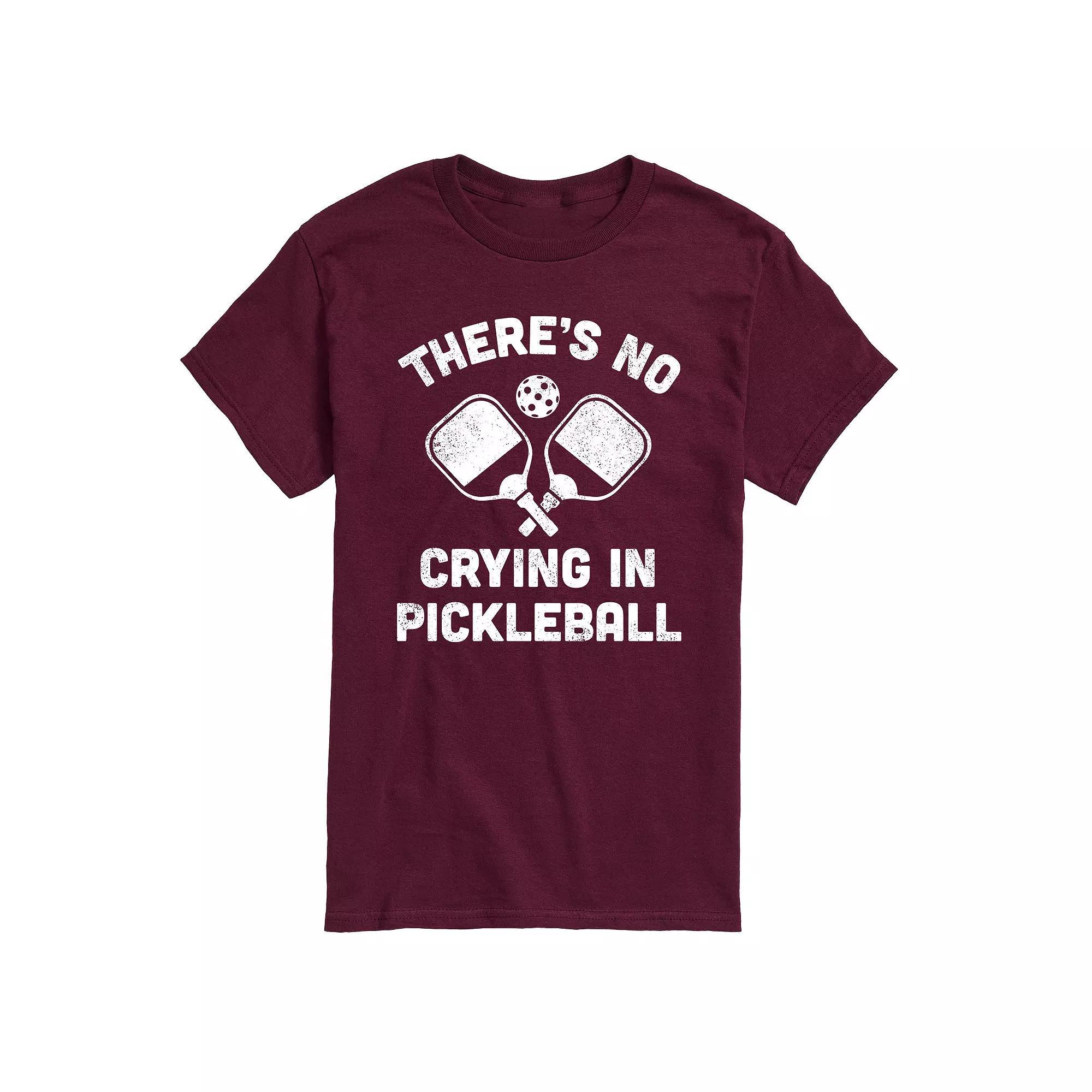 Men's No Crying Pickleball Tee,  Product Image