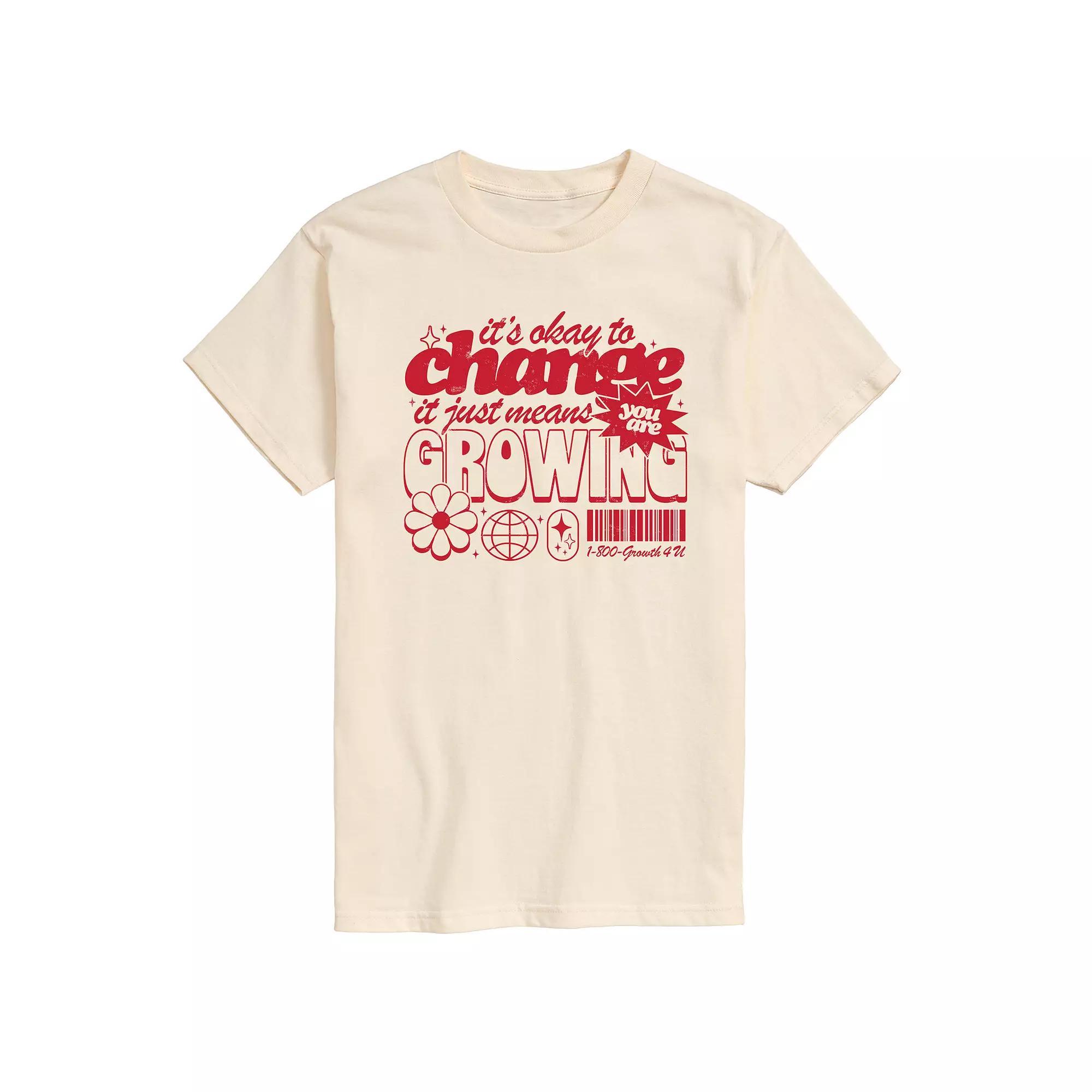 Men's Okay To Change Graphic Tee,  Product Image