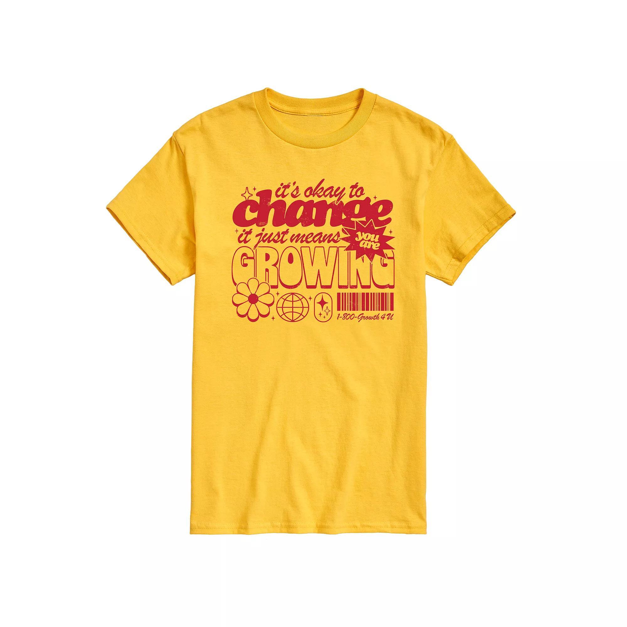 Men's Okay To Change Graphic Tee,  Product Image