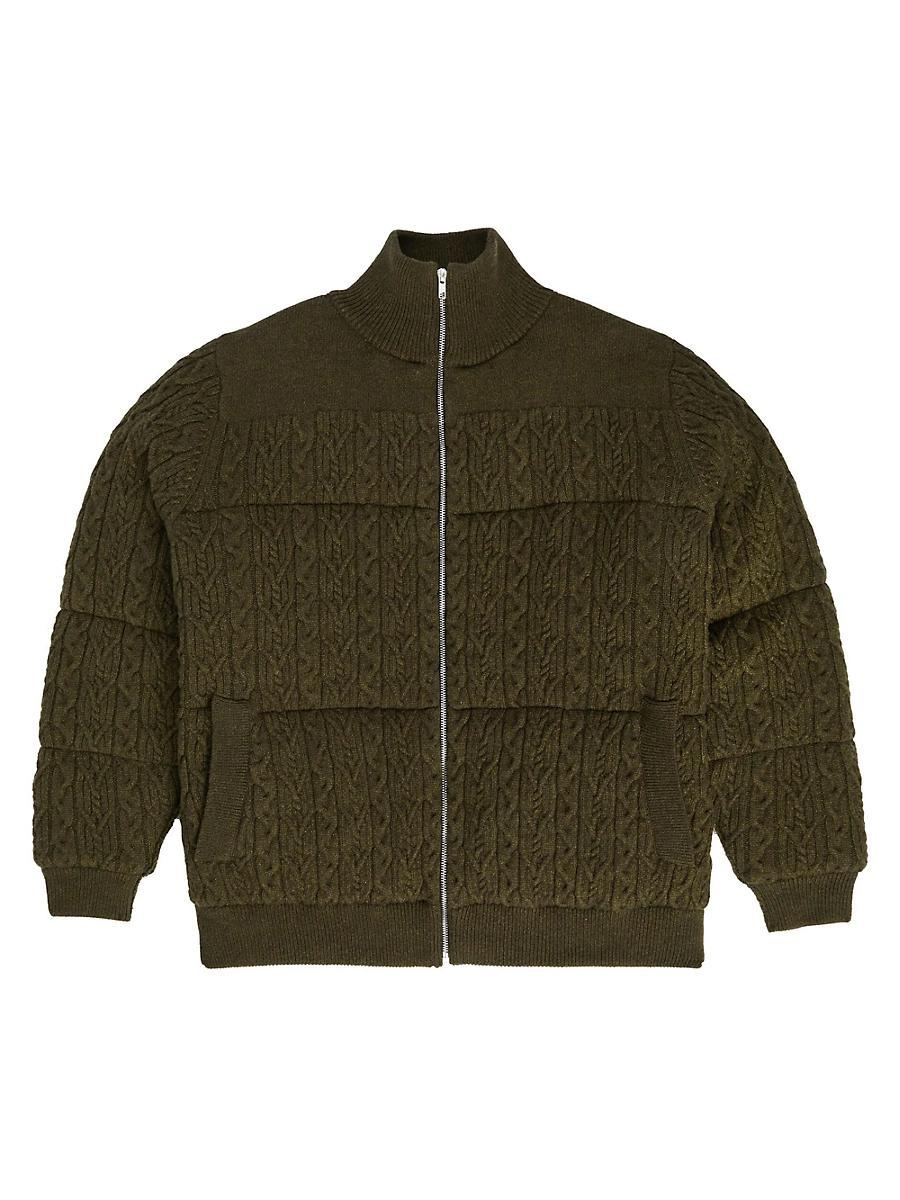 Mens Levi Knit Puffer Jacket Product Image