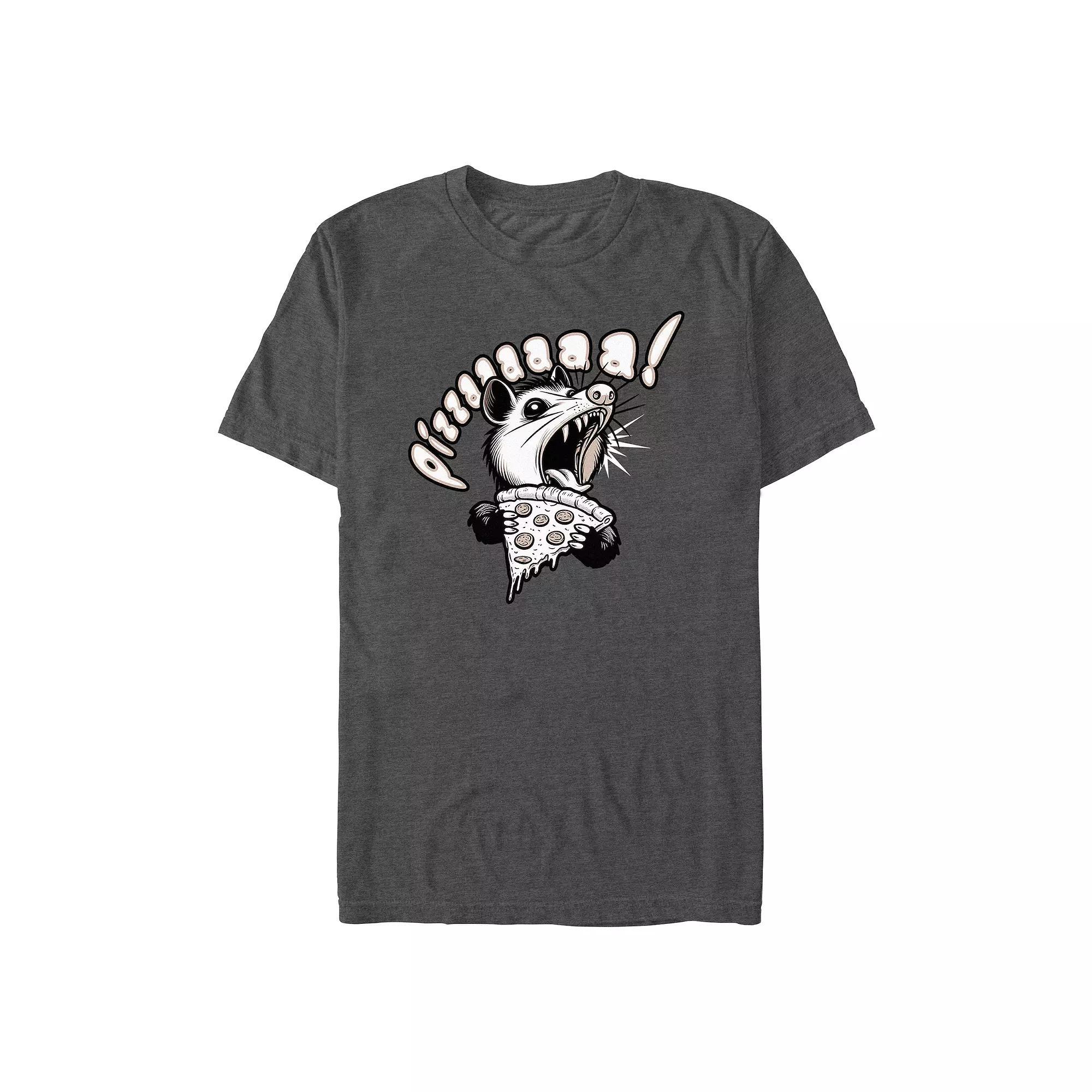 Men's Pizza Eater Possum Graphic Tee,  Product Image