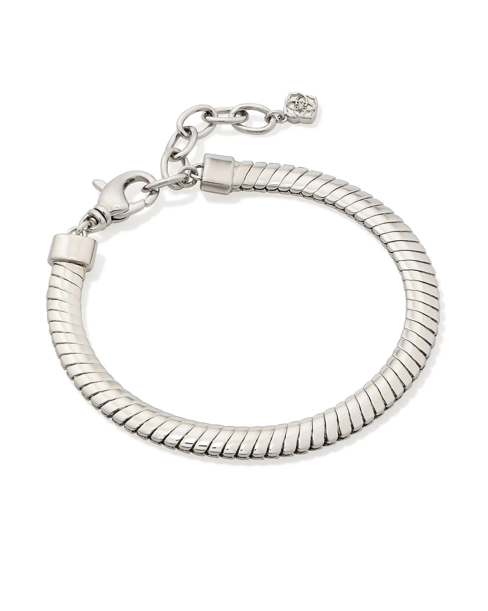 Lex Chain Bracelet in Silver Product Image