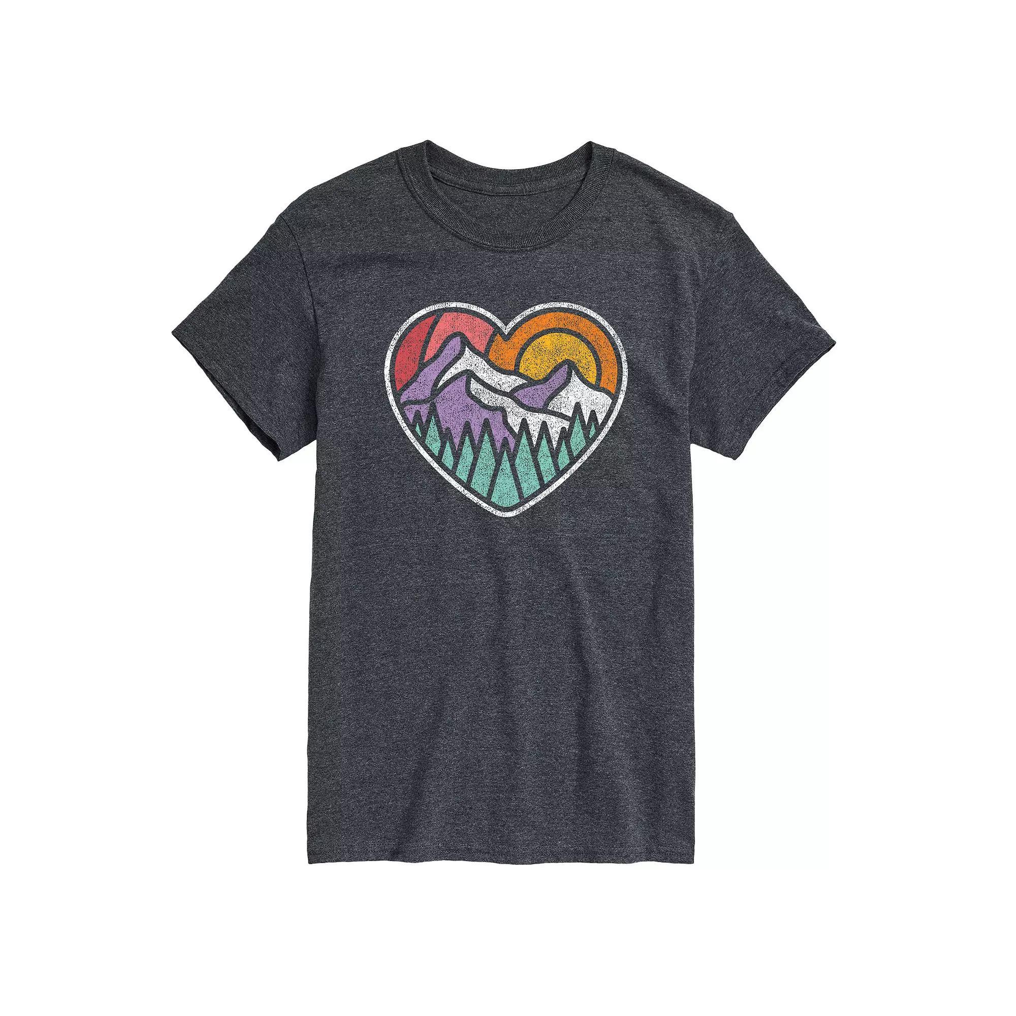 Men's Mountain Forest Heart Tee,  Product Image