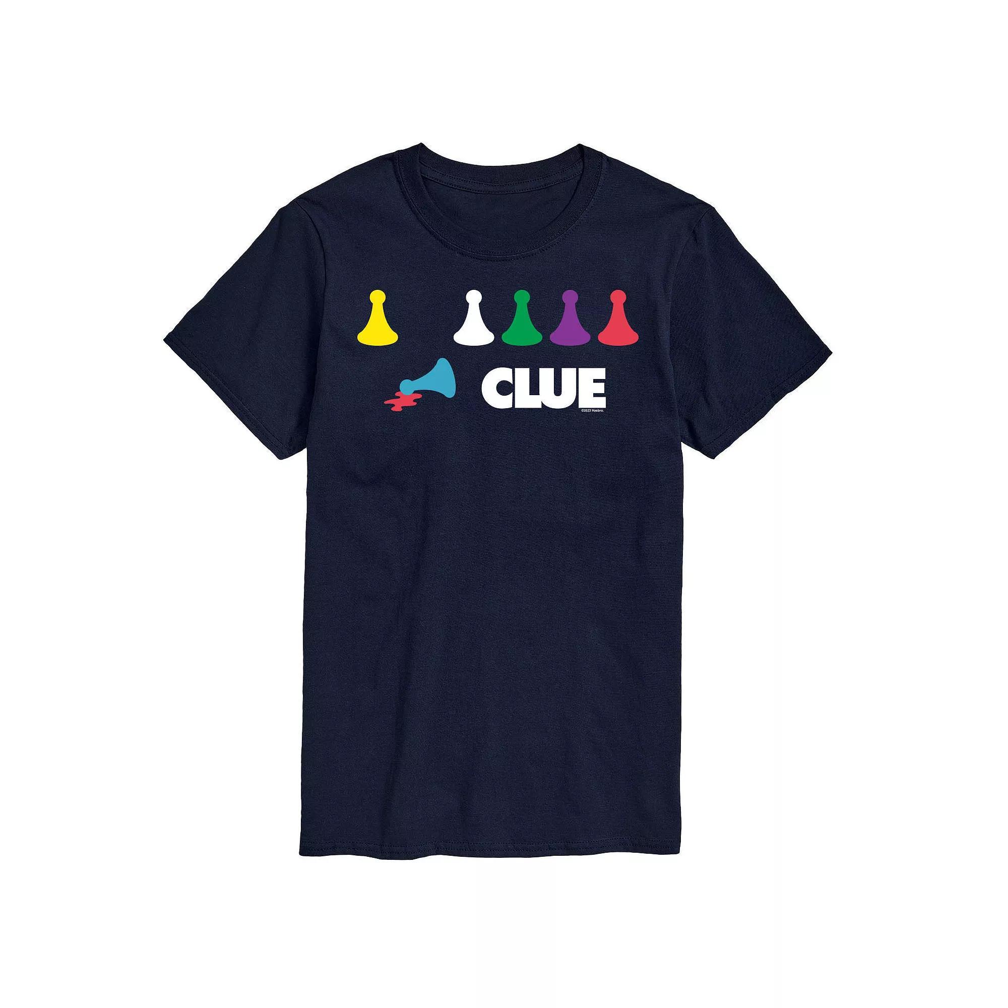 Big & Tall Clue Game Pieces Graphic Tee, Men's, Size: 5XB, Blue Product Image