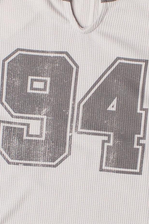 Waffle Knit Raglan Tee Product Image