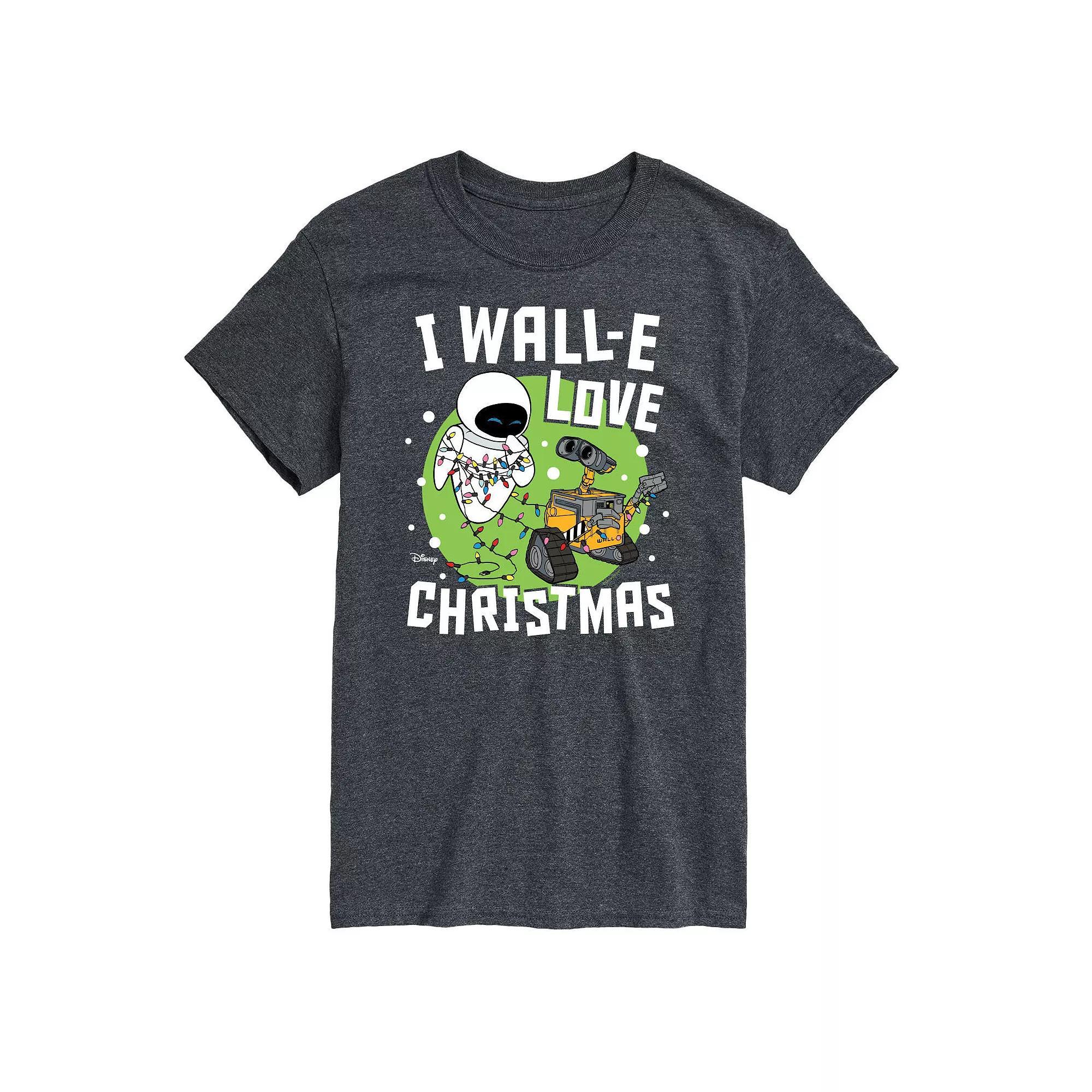 Disney's Wall-E Big & Tall Love Christmas Graphic Tee, Men's,  Product Image