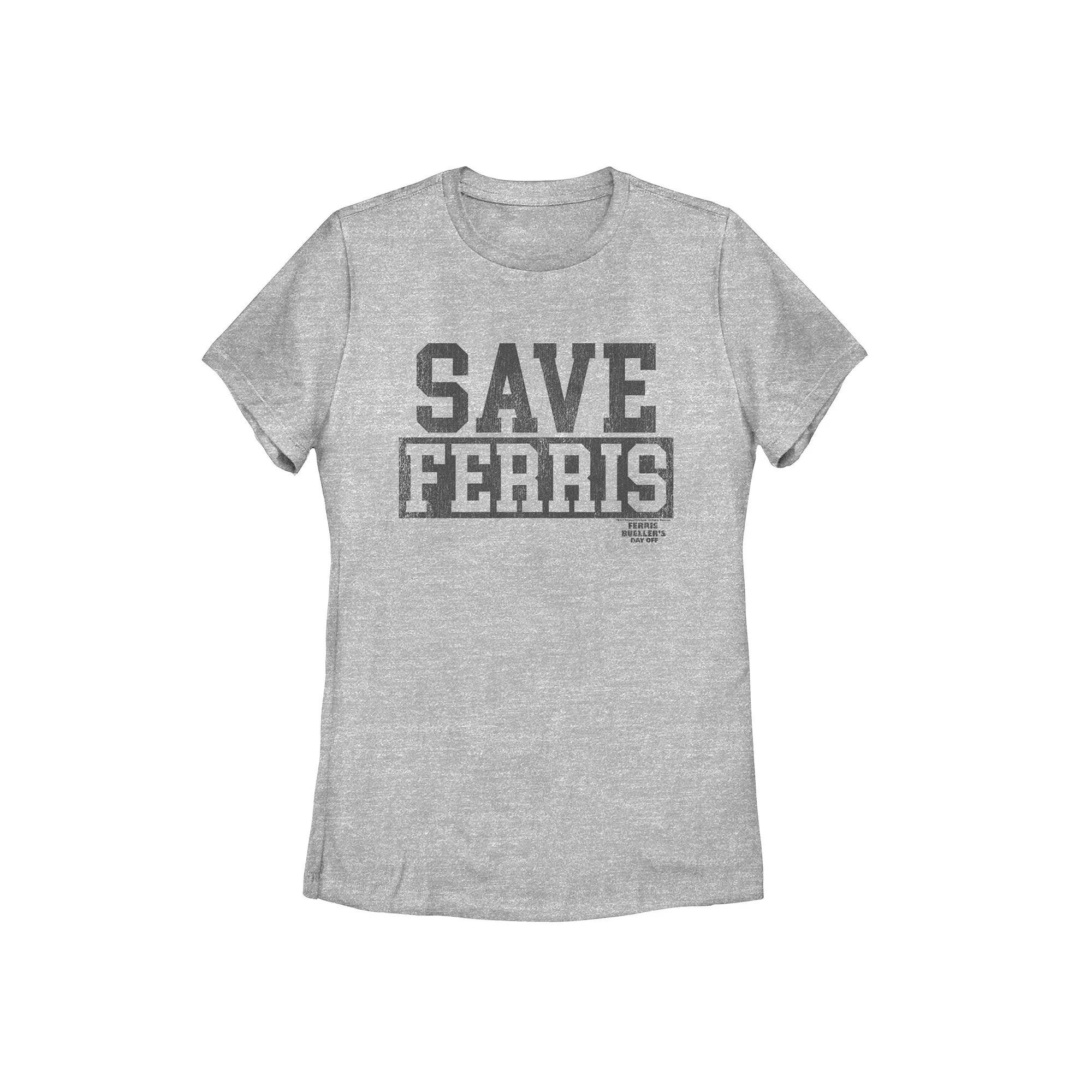 Men's Save Ferris Distressed Tee,  Product Image