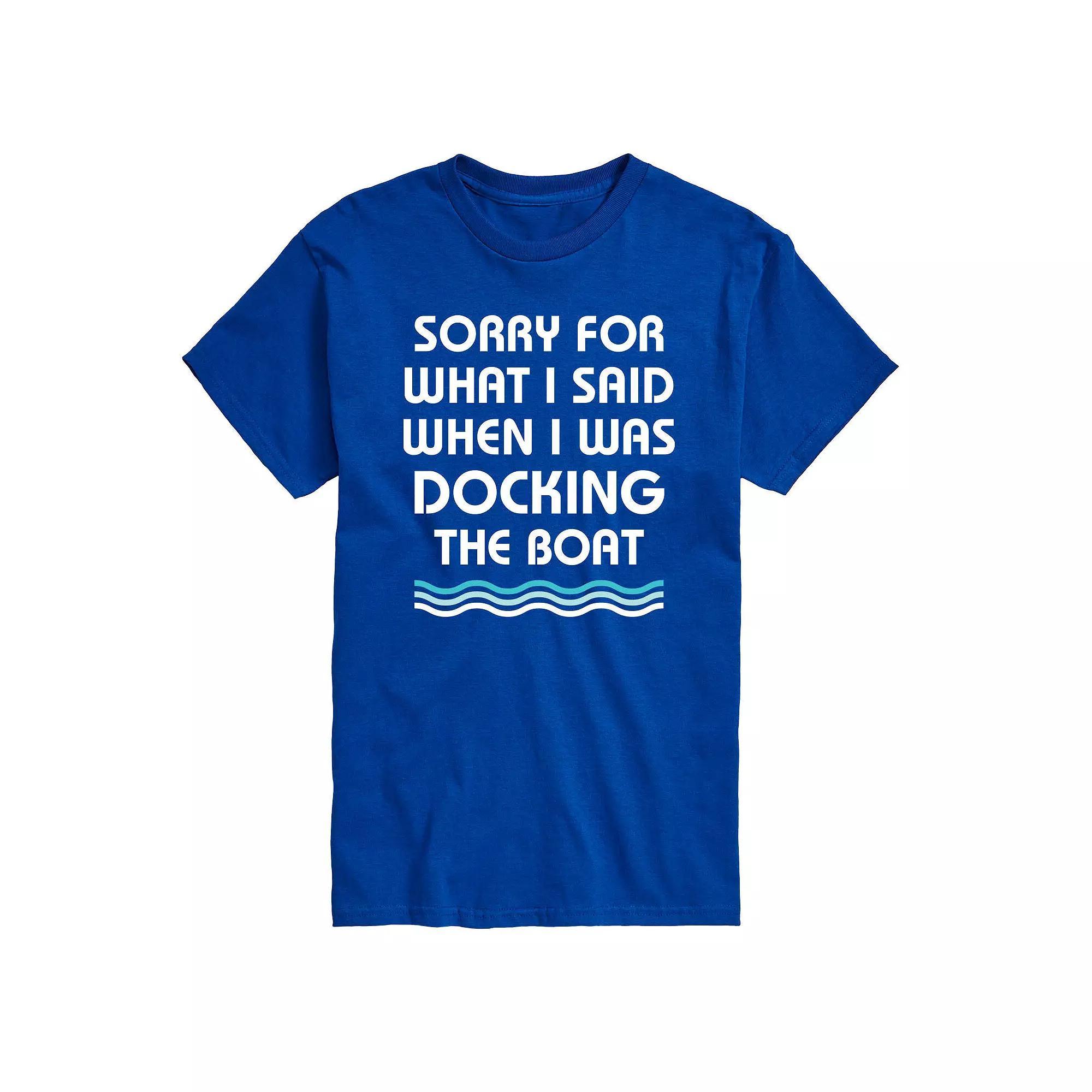 Big & Tall Docking The Boat Tee, Men's,  Product Image