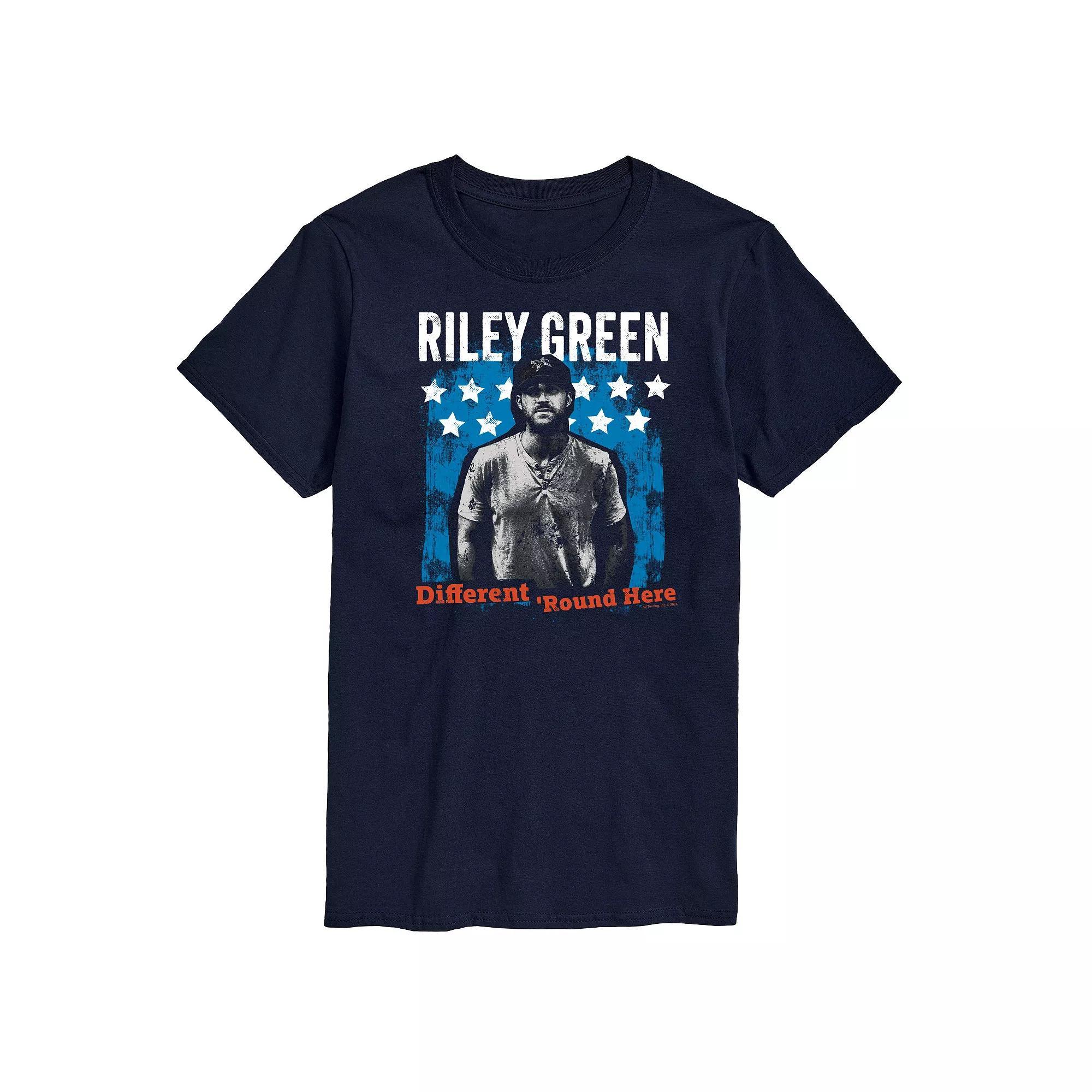 Men's Riley Green Different Round Here Graphic Tee,  Product Image
