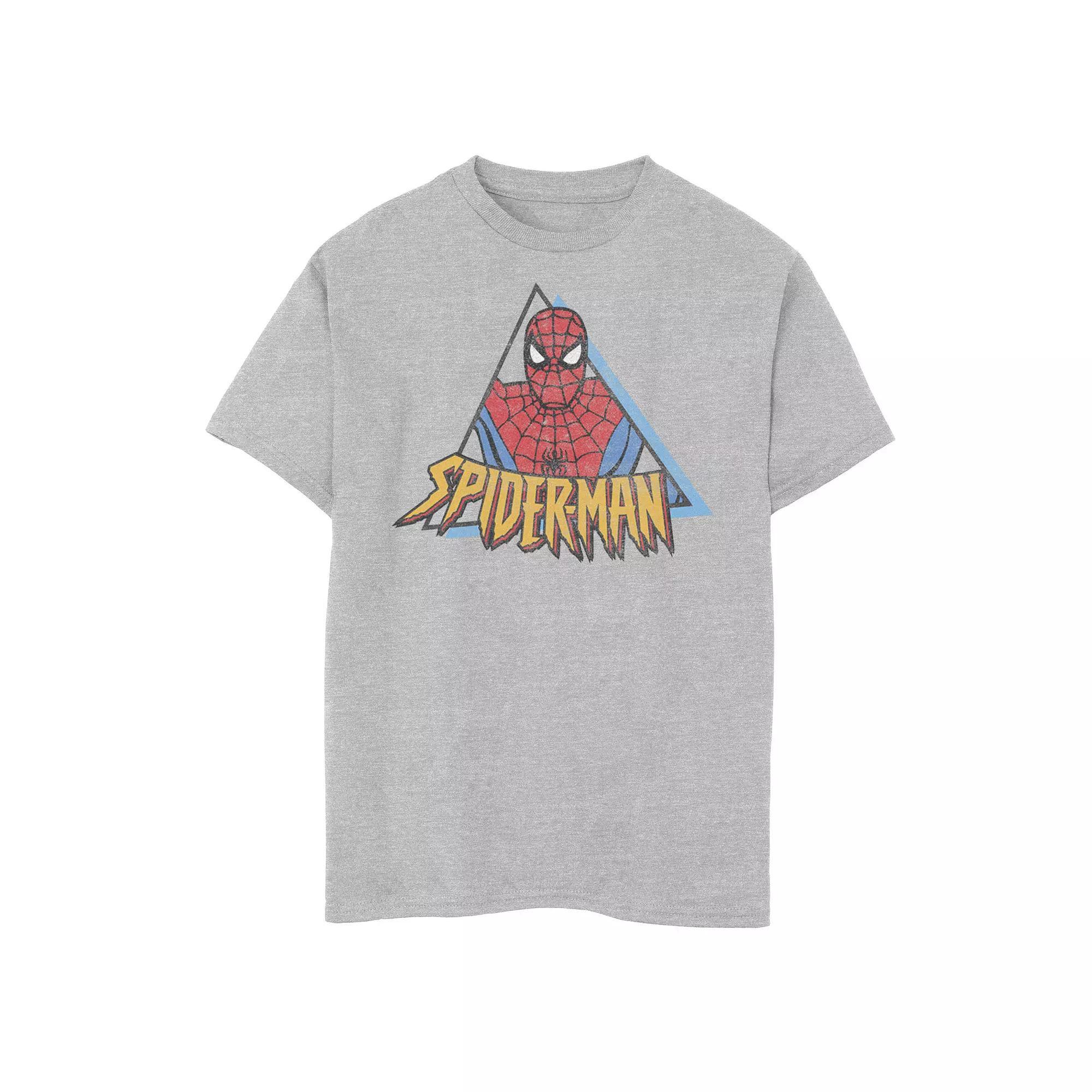 Boys 8-20 Marvel Spider-Man Retro Triangle Portrait Graphic Tee, Boy's,  Product Image