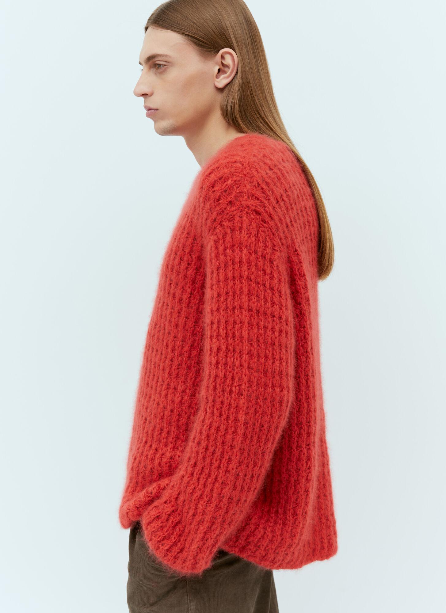 THE ROW Olen Cashmere Sweater In Red Product Image