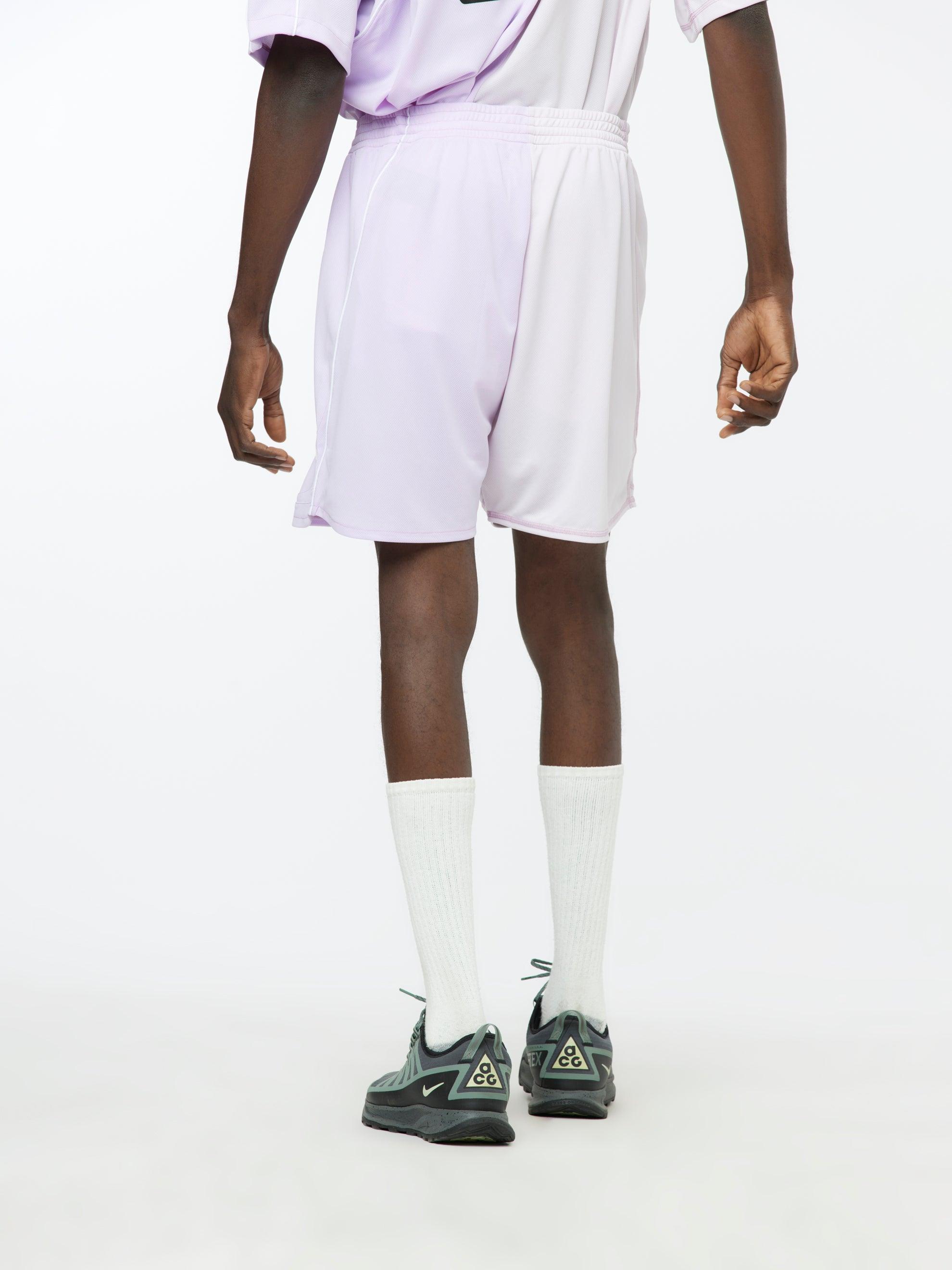 Half & Half Football Shorts (Lilac) Product Image