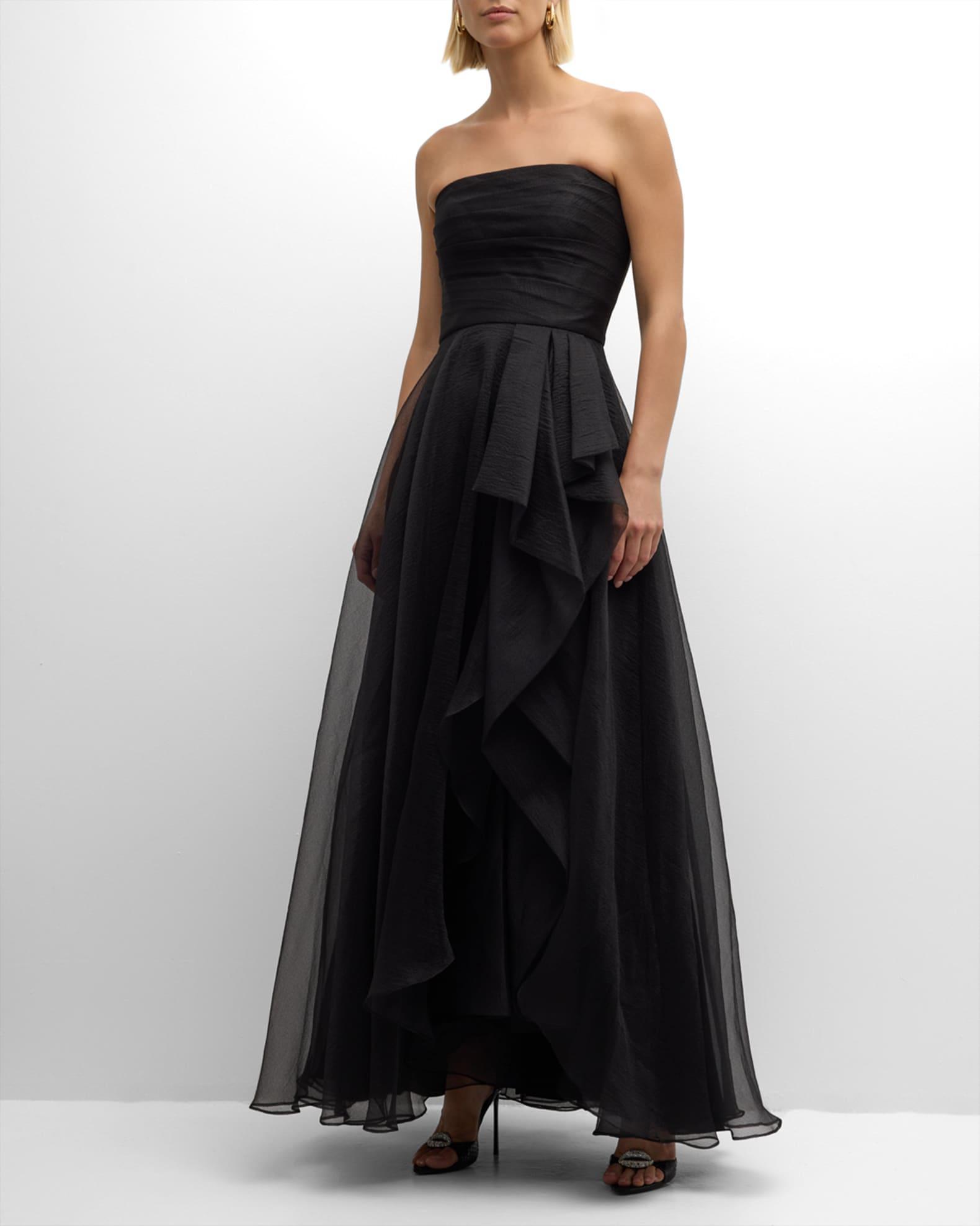 Womens Teresa Draped Tulle Gown Product Image